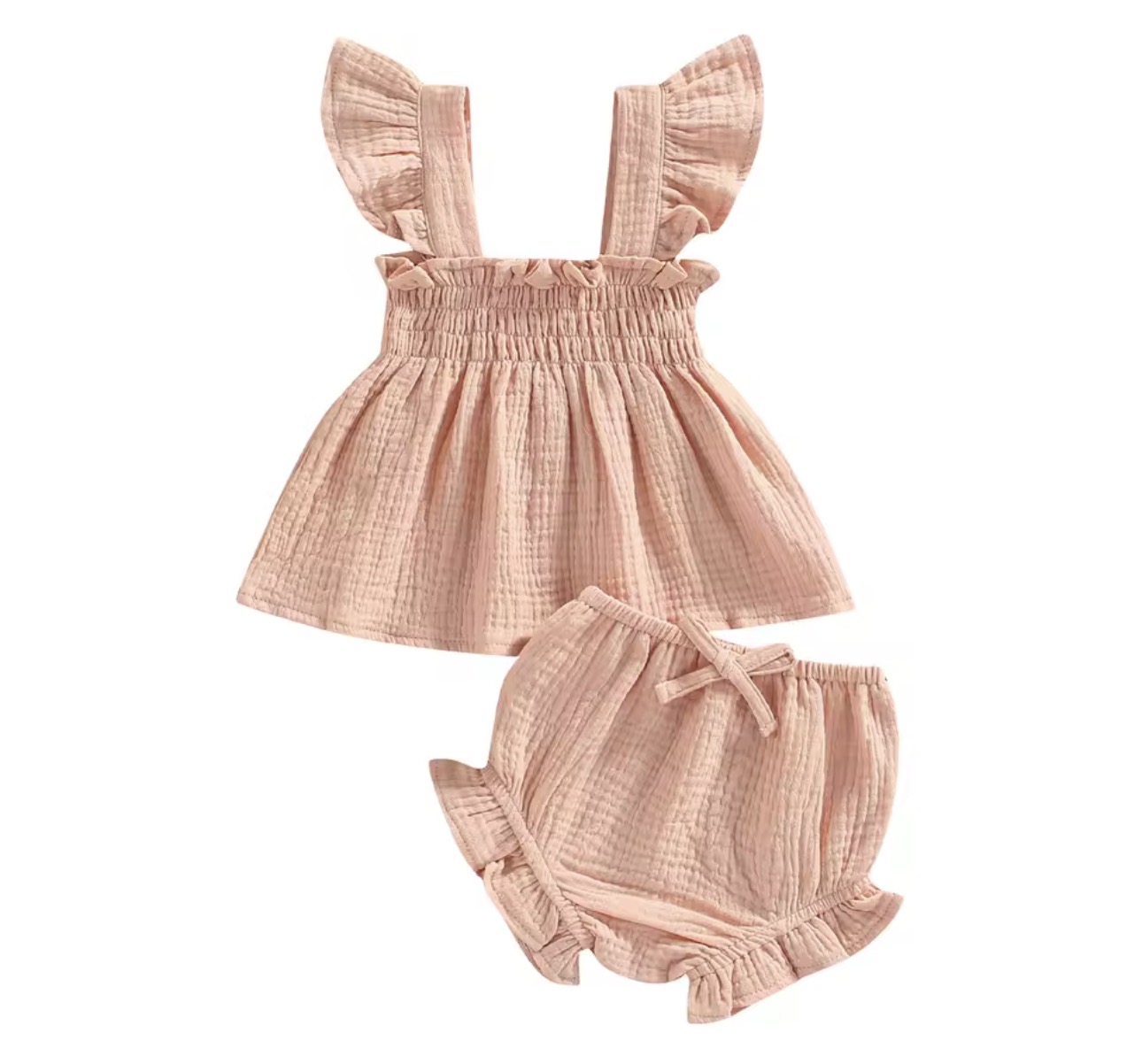 Baby Girl Ruffle Summer Outfit