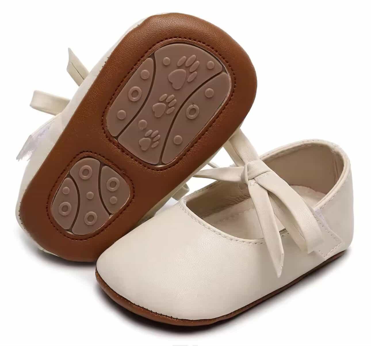 Baby Girl Pink Bow Shoes