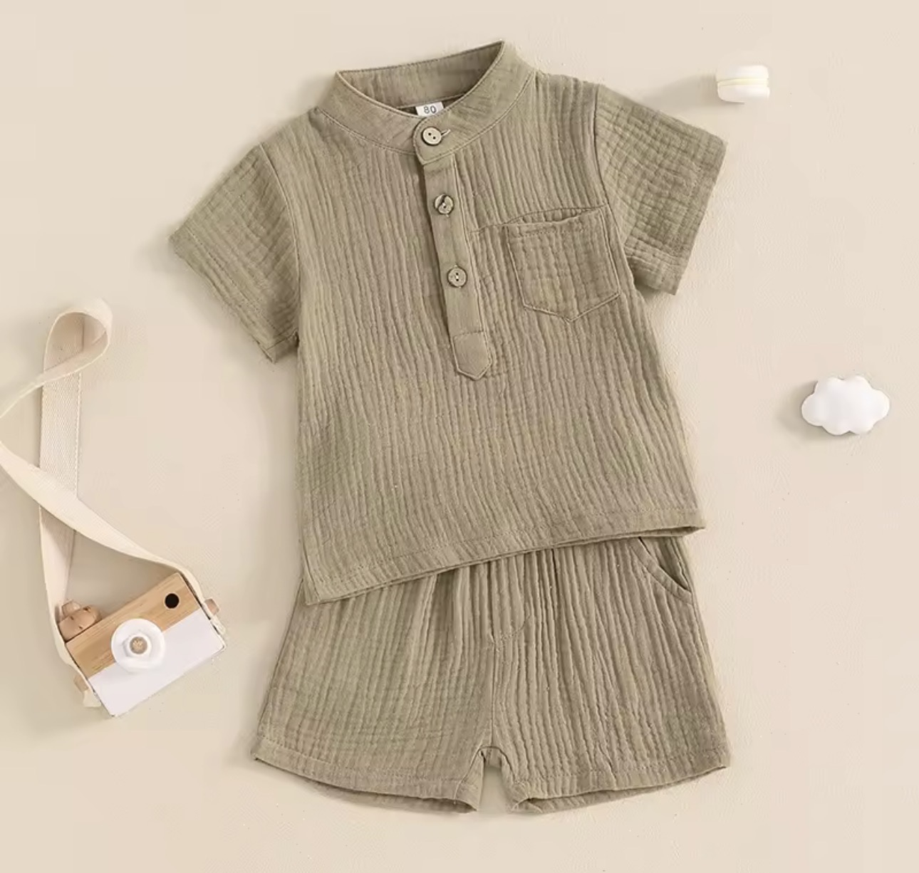 Baby Boy Summer Outfit Set