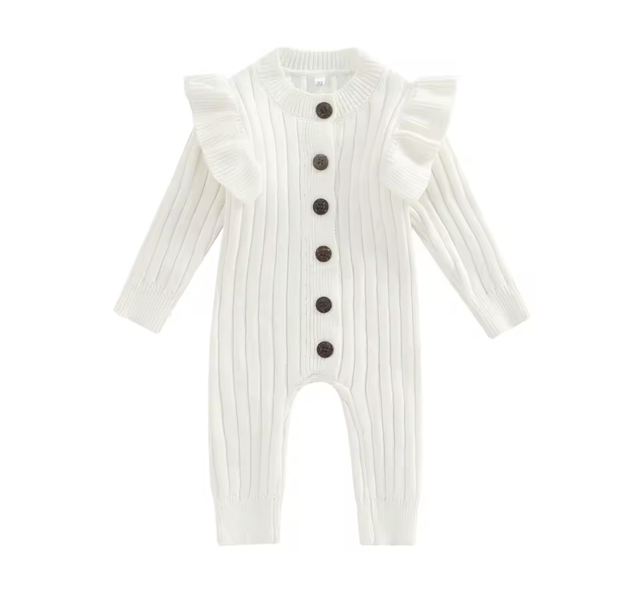 Baby Girl Knitted Romper