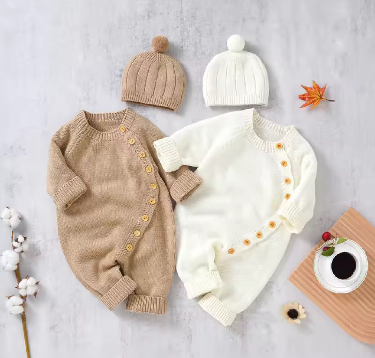 Baby Knitwear with Hat 