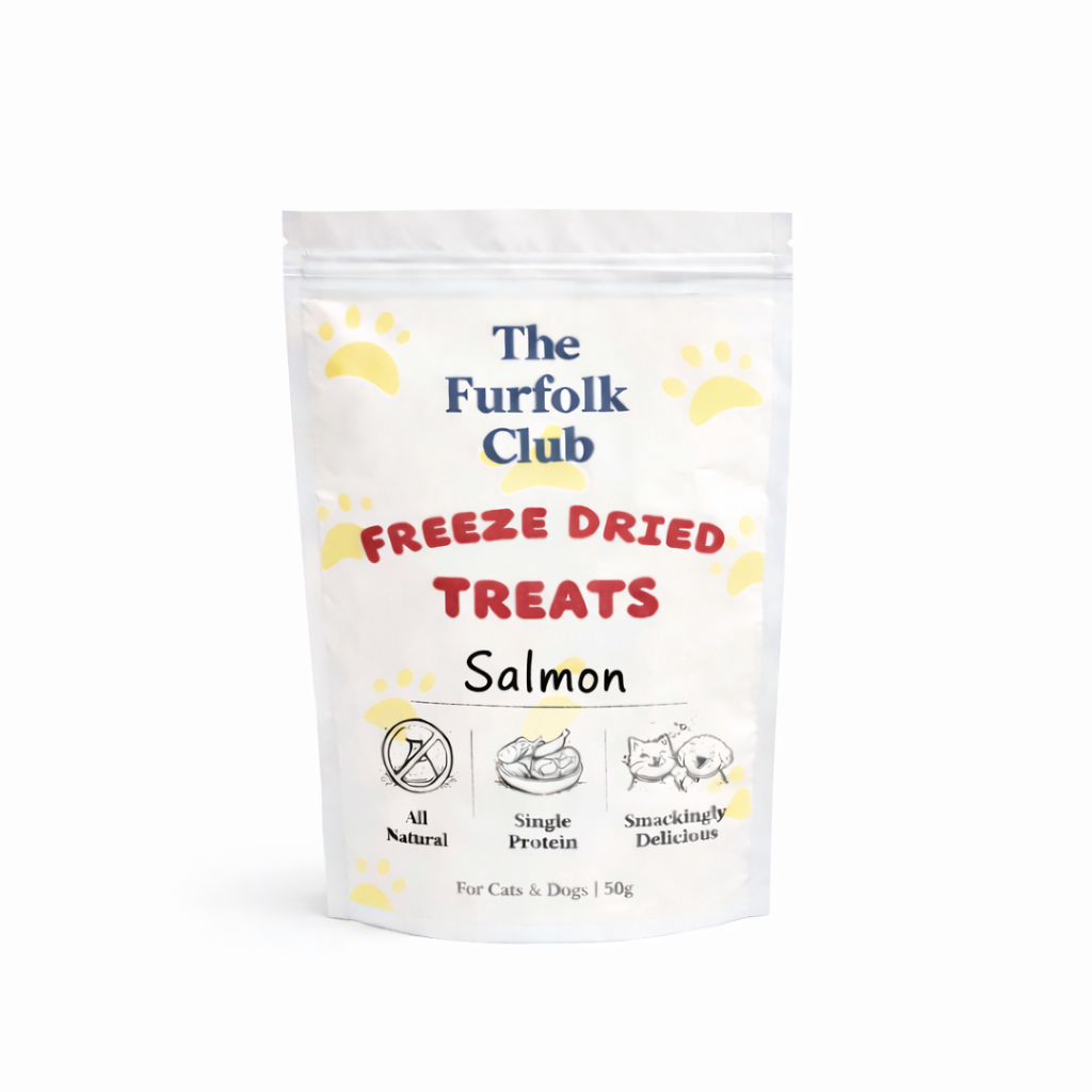 Freeze Dried Salmon Cubes
