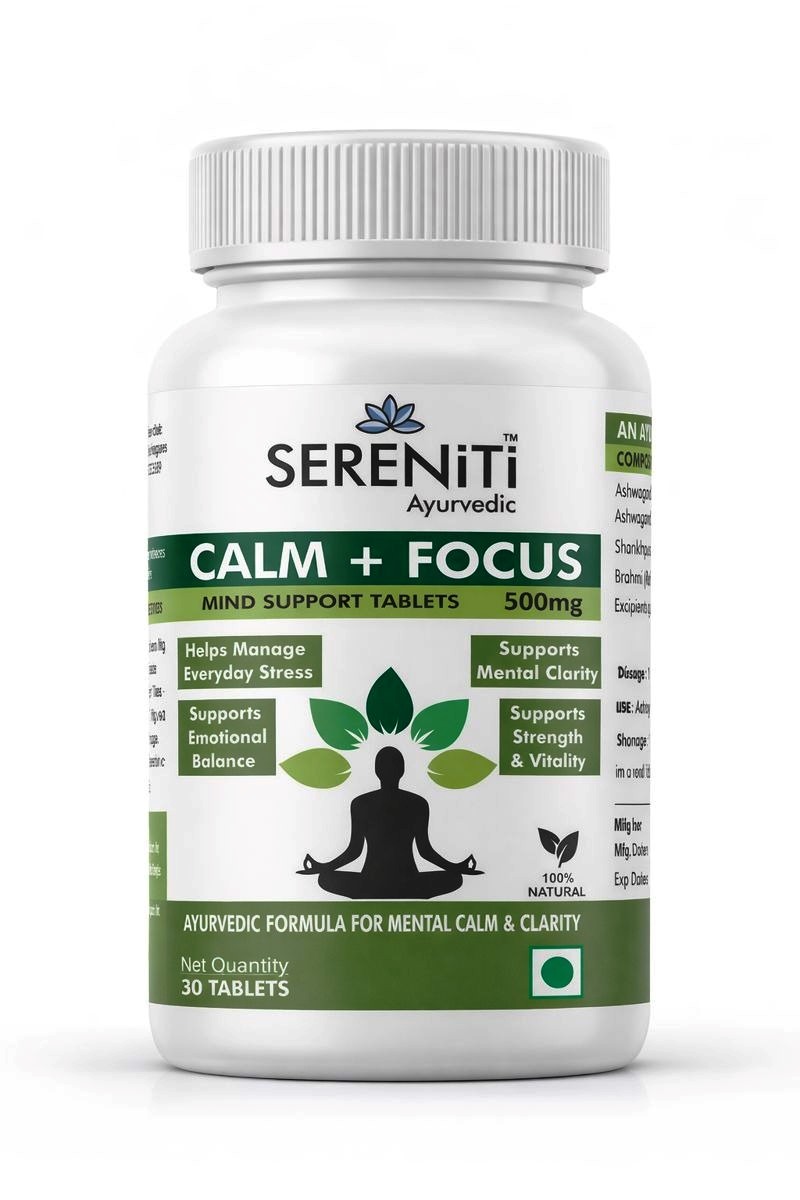Calm + Focus - (Stress Support Tablets)