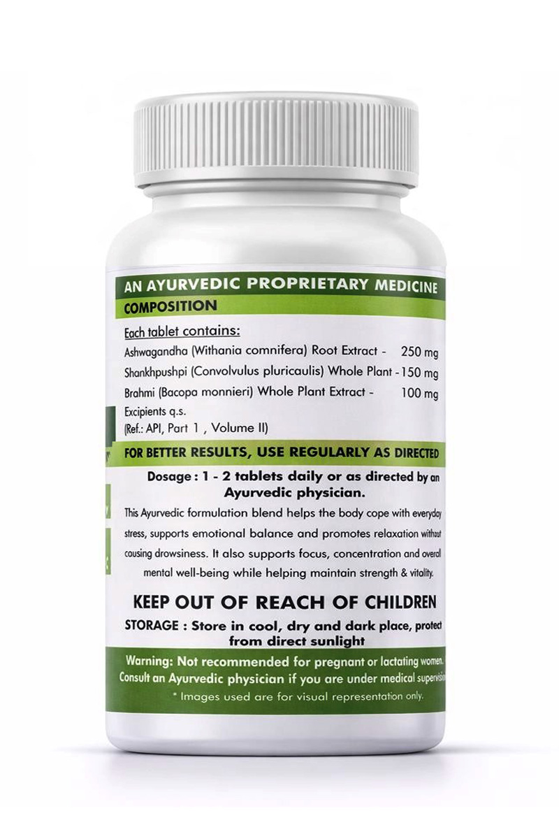 Calm + Focus - (Stress Support Tablets)