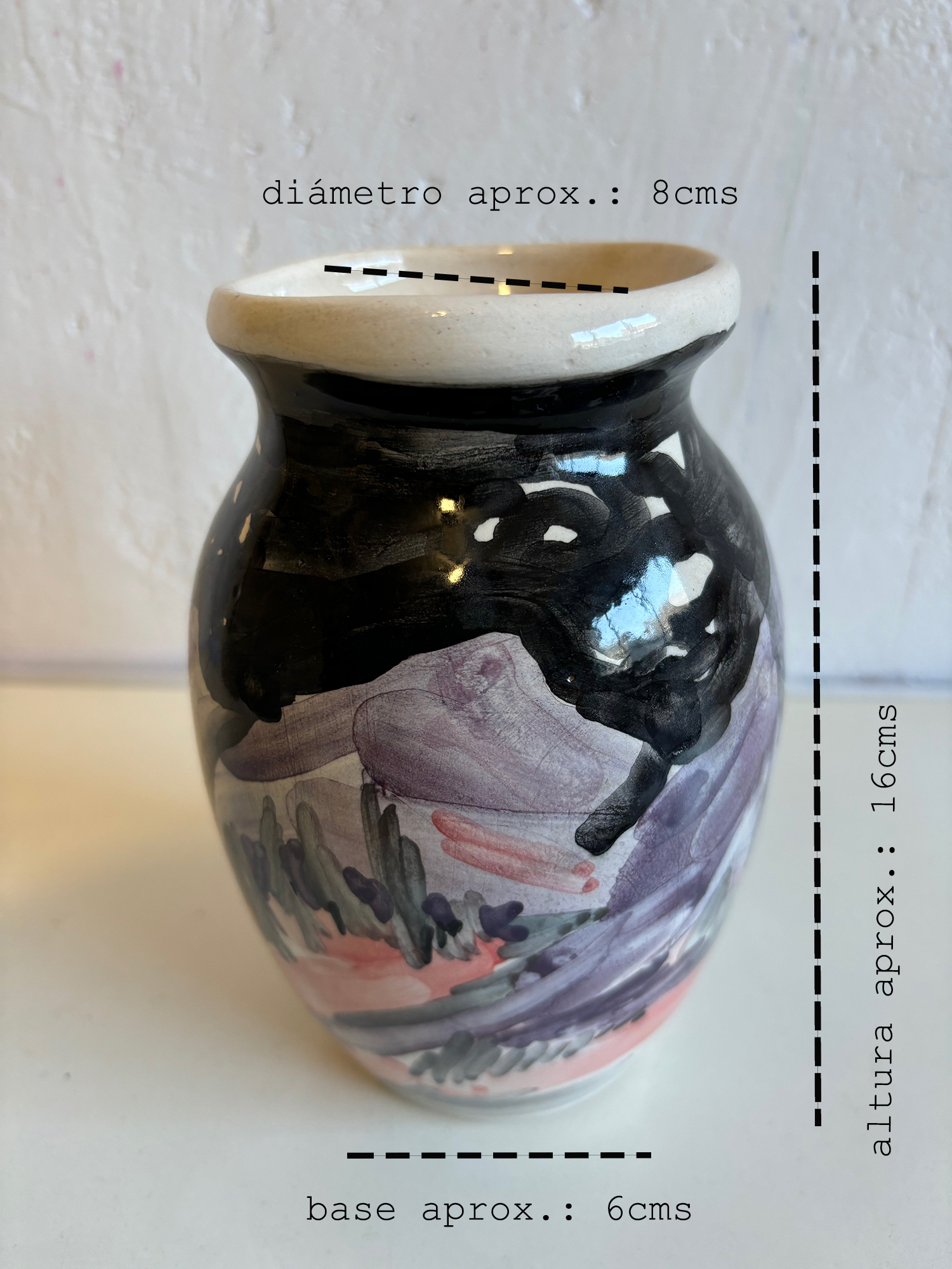 Jarrón Noche estrellada