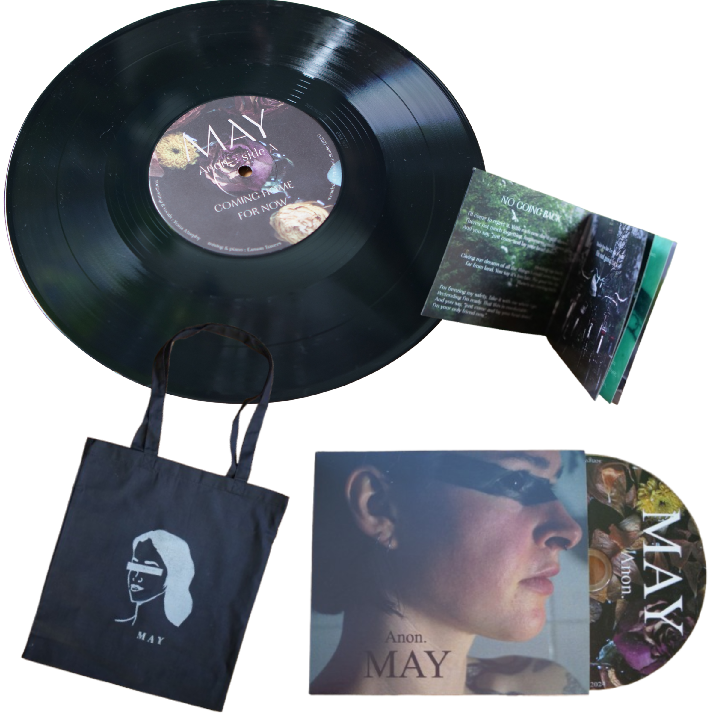Bundle 3 : Vinyl, CD with booklet & Tote Bag