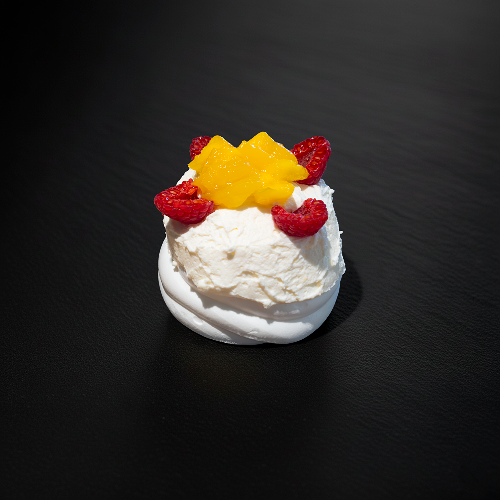 Mini pavlova de frutas
