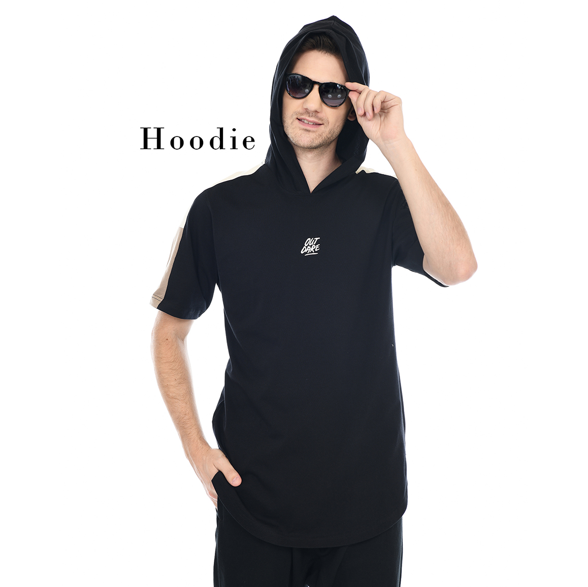 Outdare Breder Hoodie Black