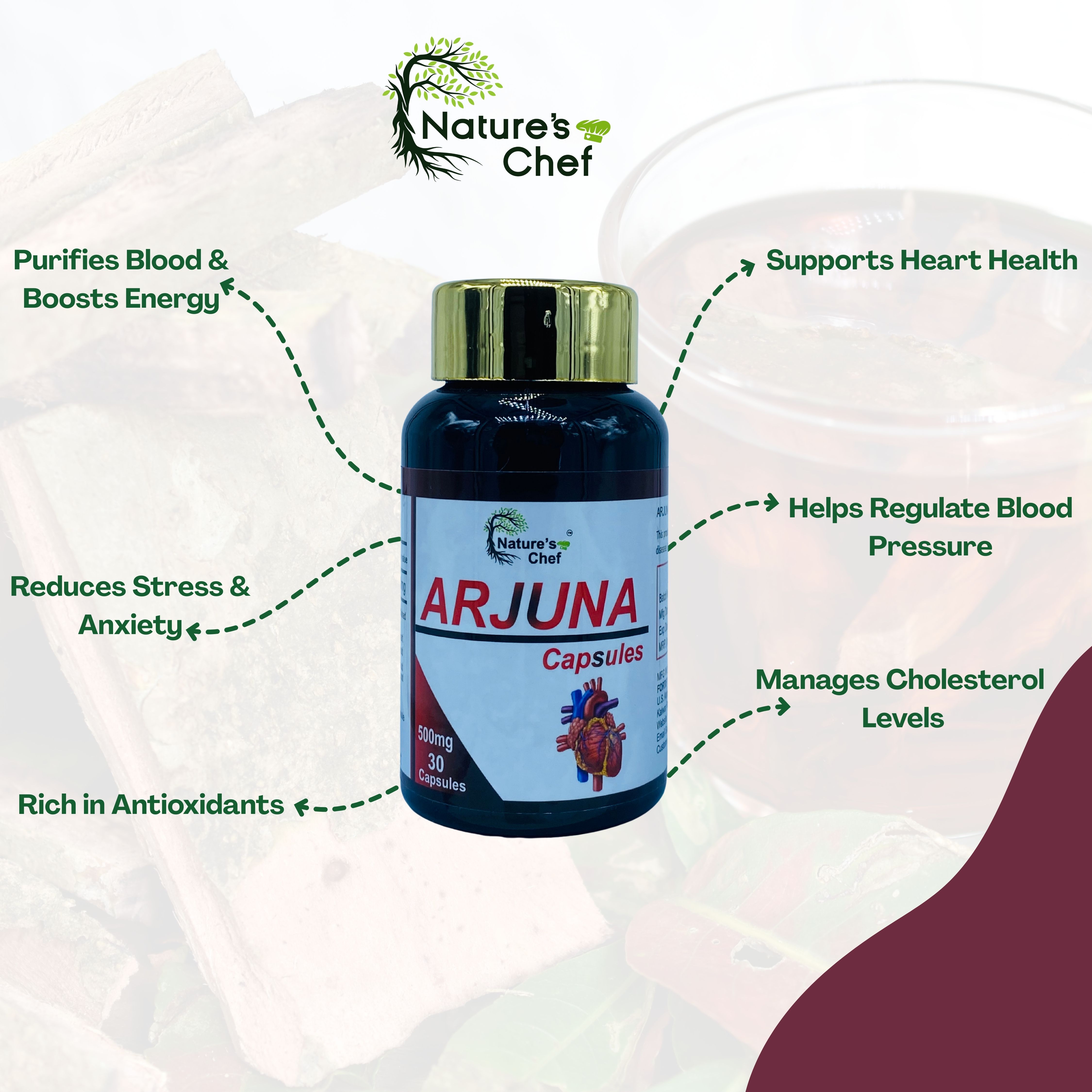 Arjuna (30 Capsules)