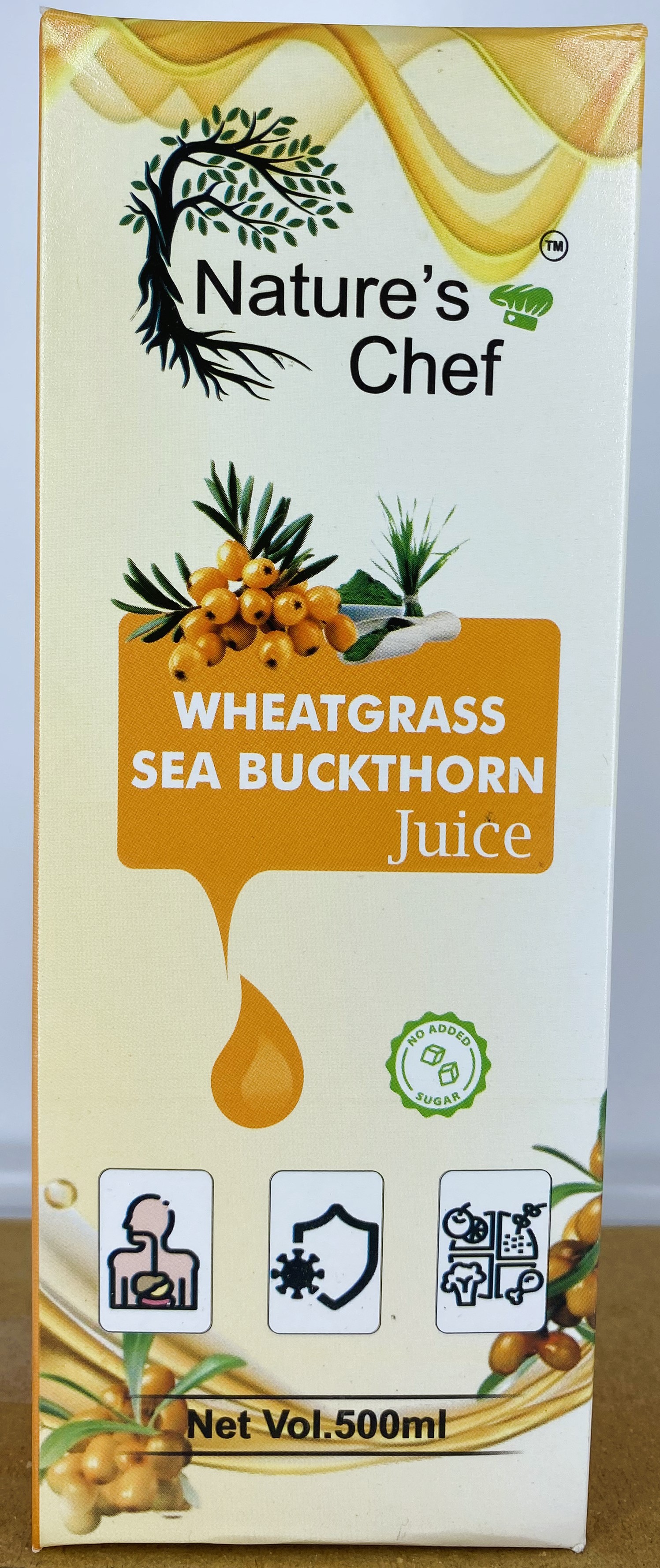 Nature’s Chef Wheatgrass Sea Buckthorn Juice