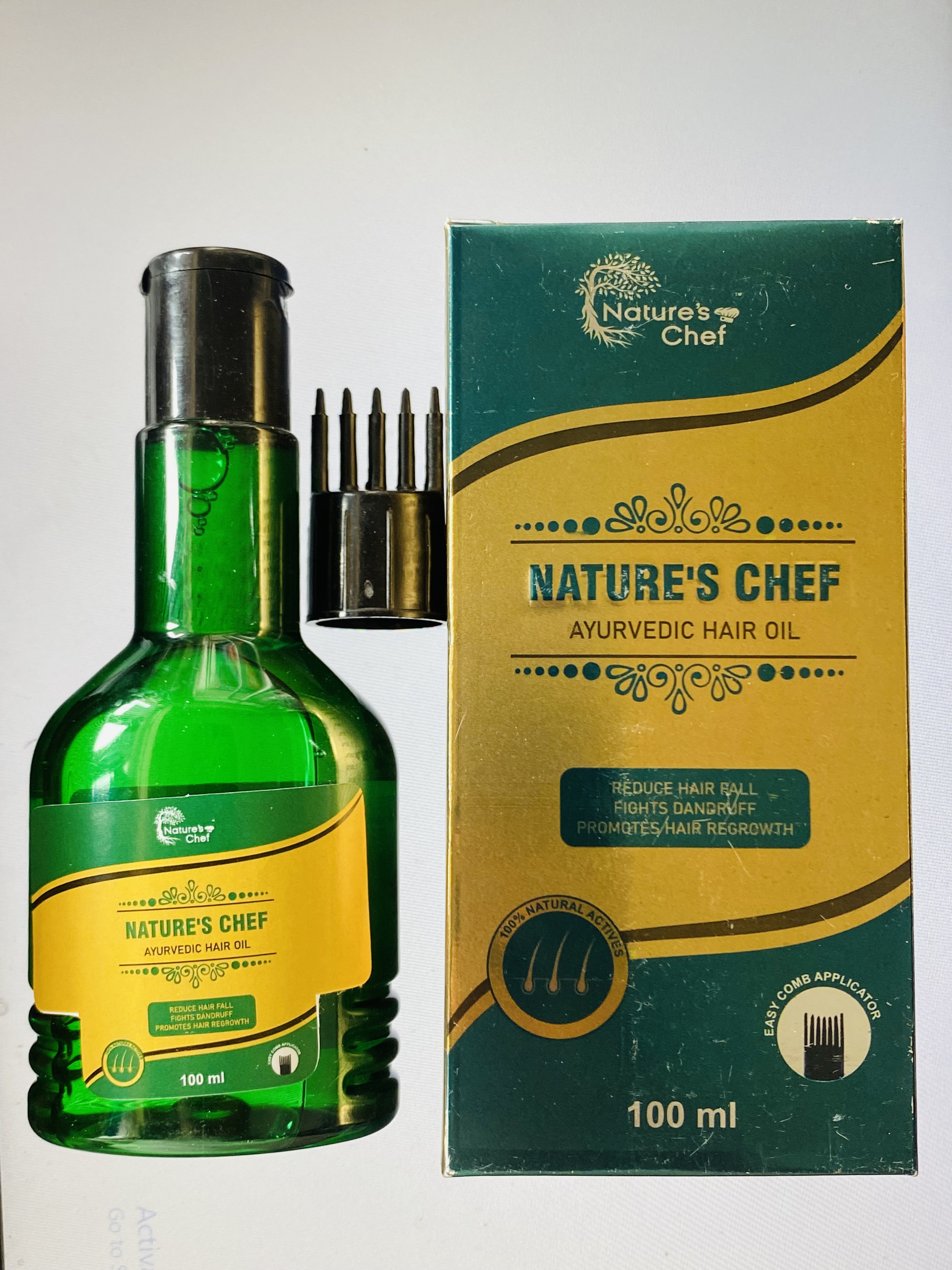 Nature's Chef Ayurvedic Hair Oil (100ml)