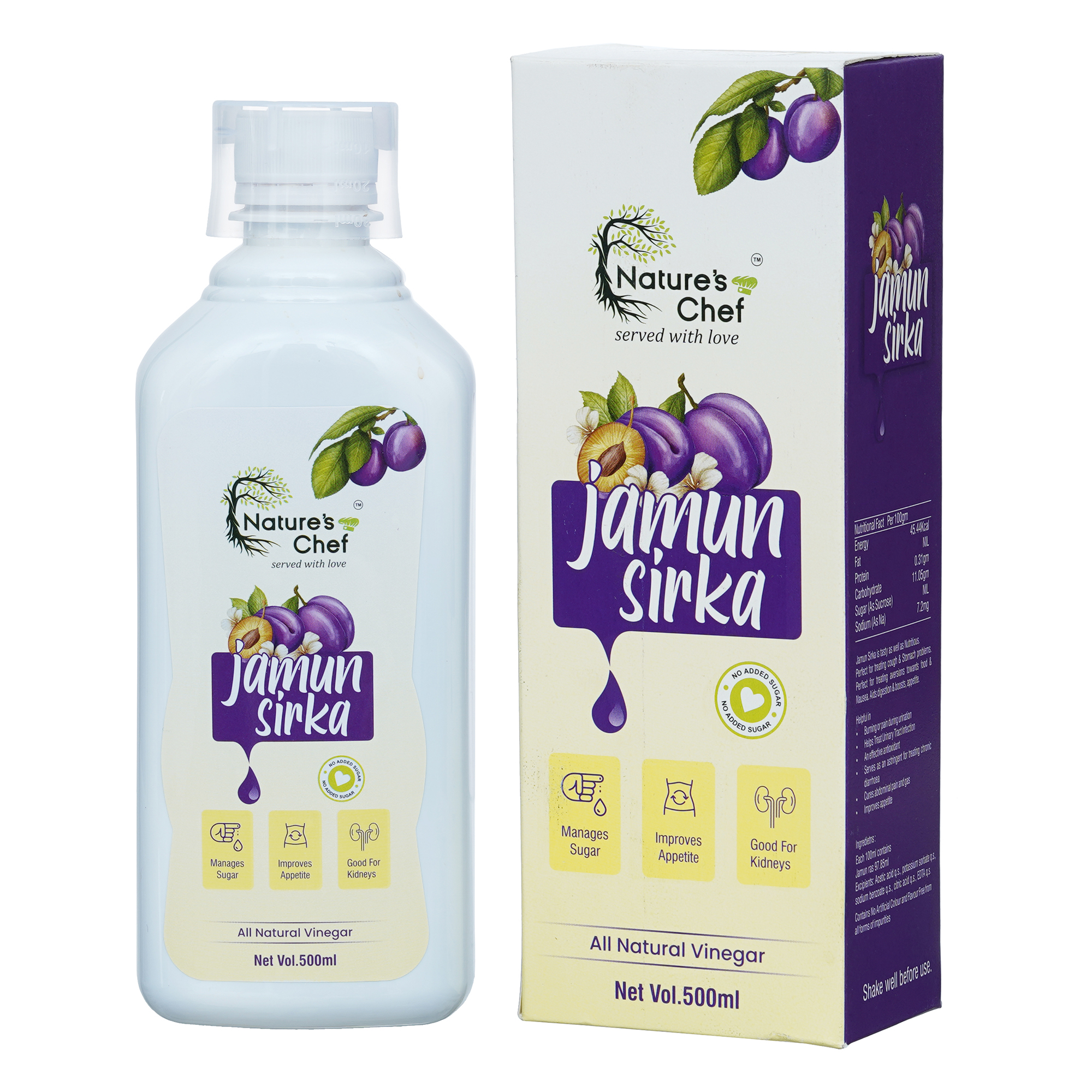 Jamun Sirka Juice (500ml)