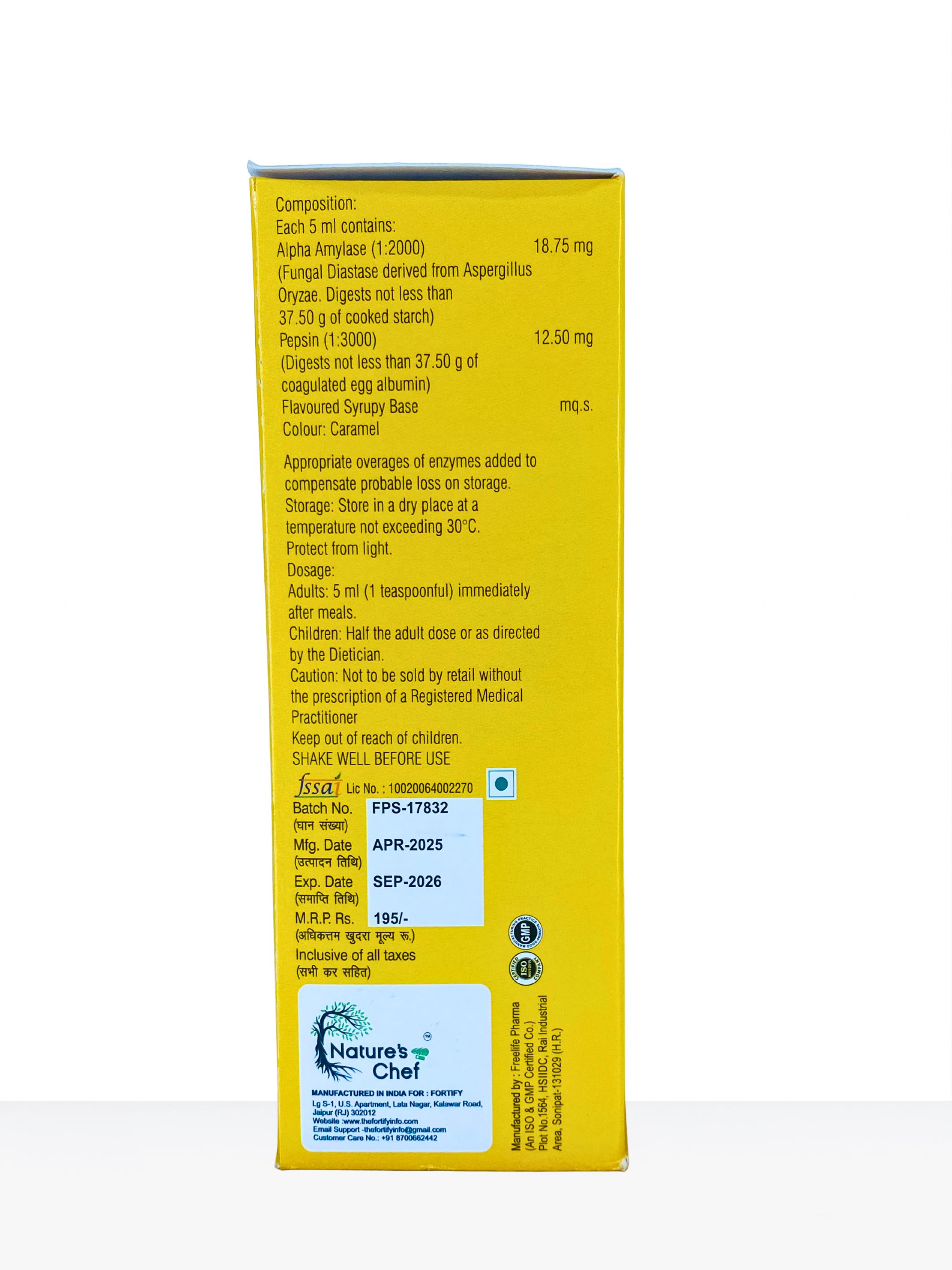 Syp. Enzychef‑G (200 ml)