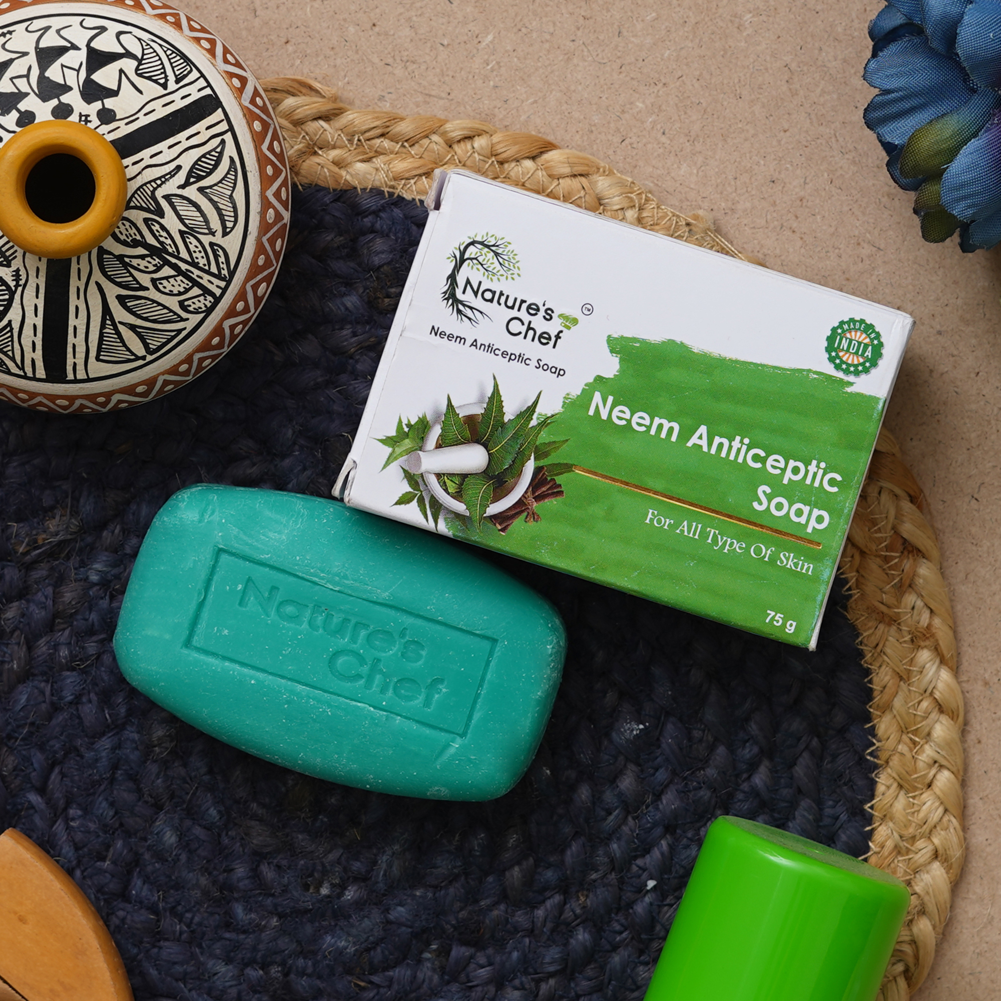Nature's Chef Neem Antiseptic Soap