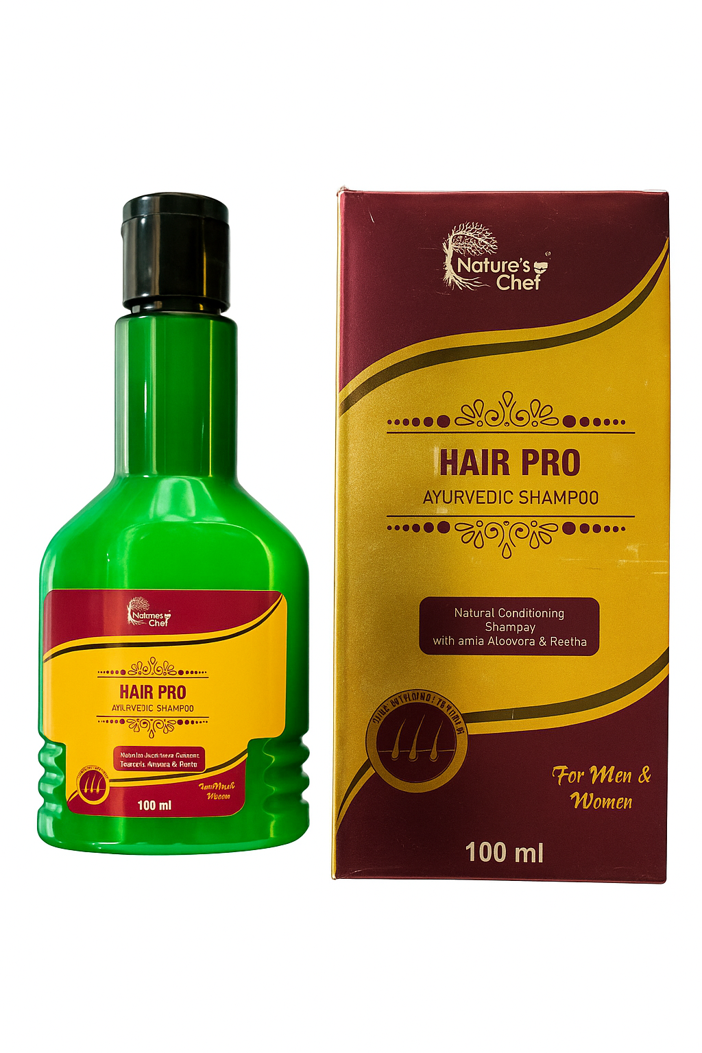 Nature's Chef Hair Pro Ayurvedic Shampoo(100ml)