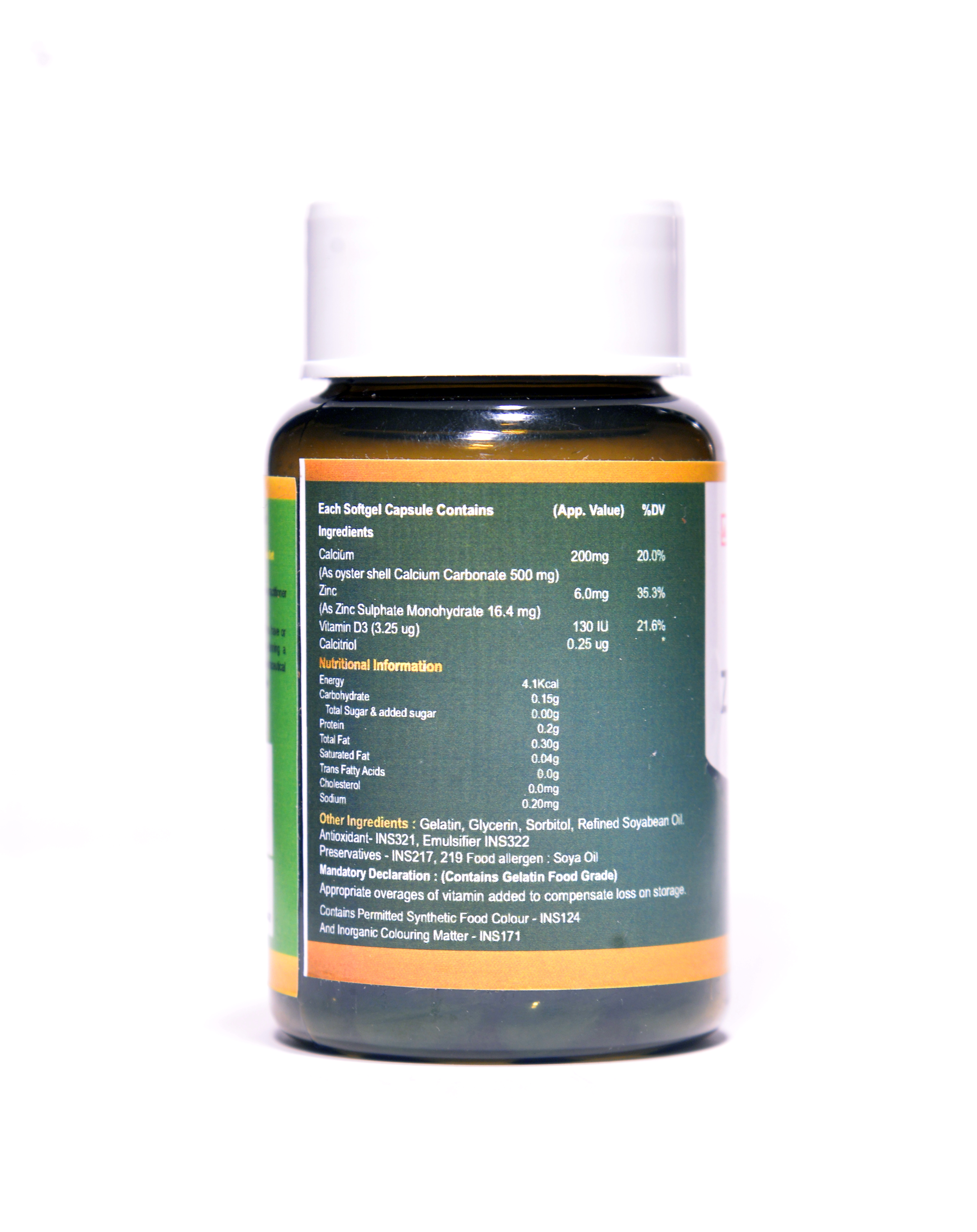 ZINCAL CHEF (30 Capsules)