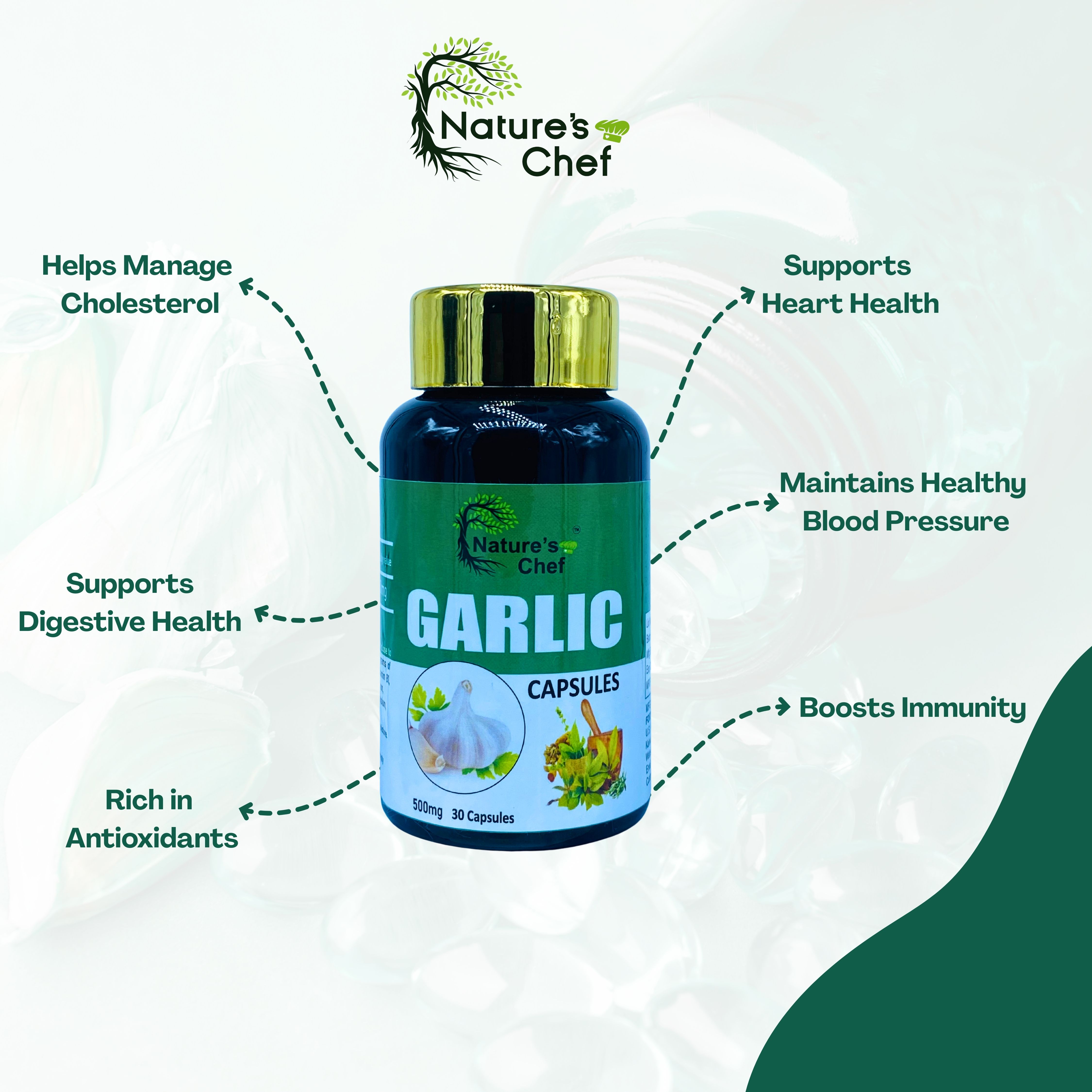 Garlic (30 Capsules)