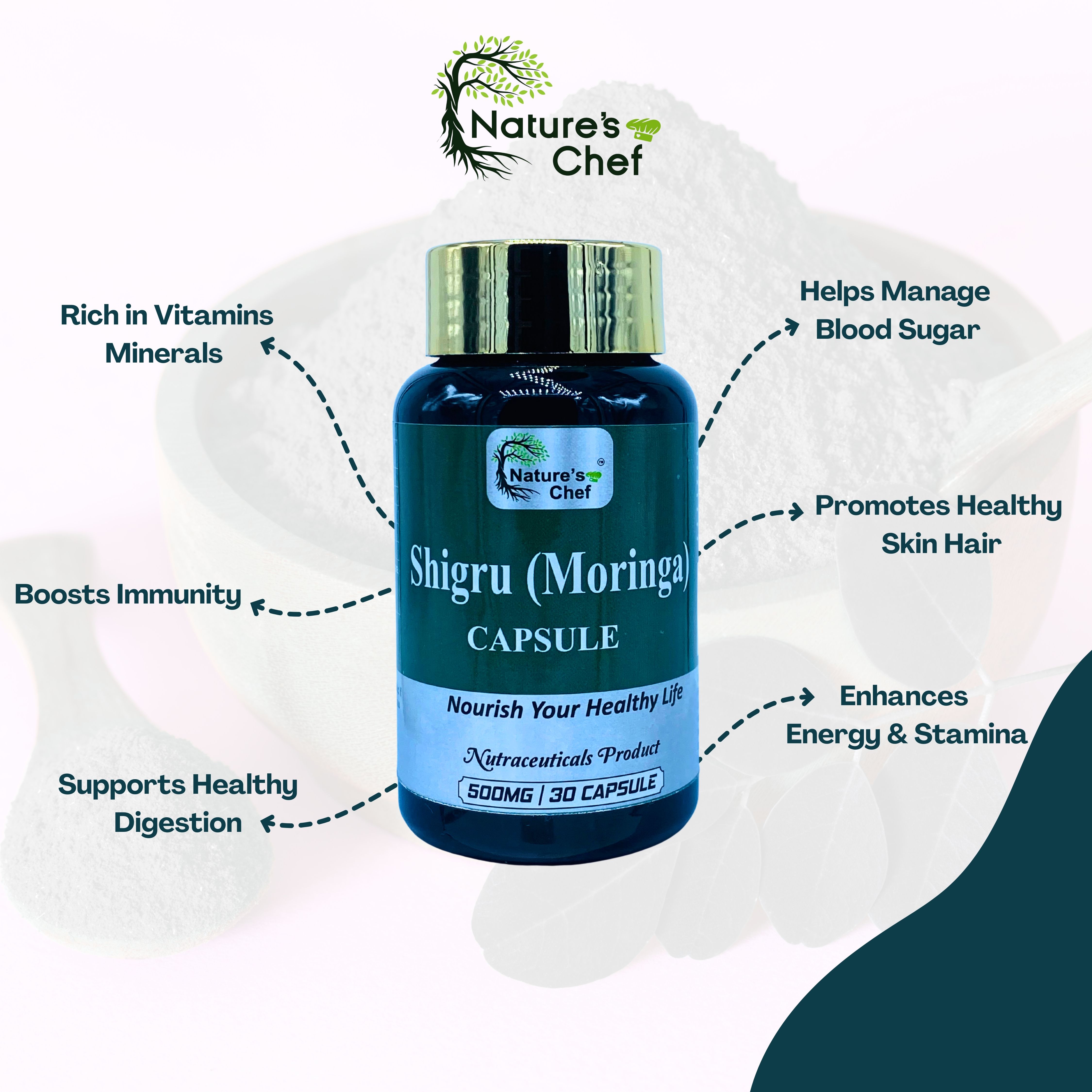 Shigru / Moringa (30 Capsules)