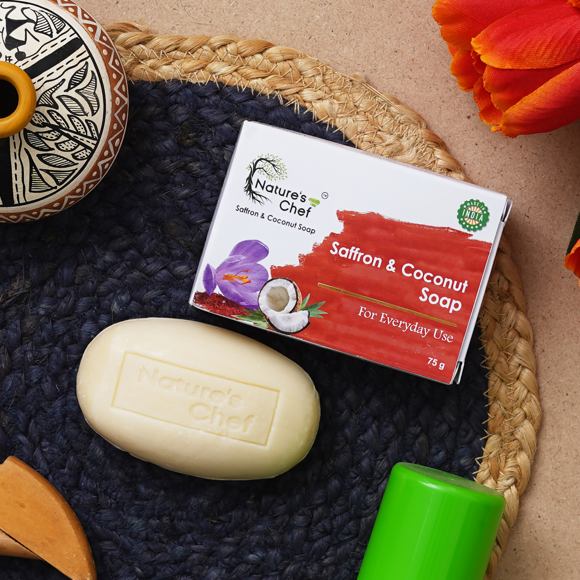 Saffron & Coconut Soap