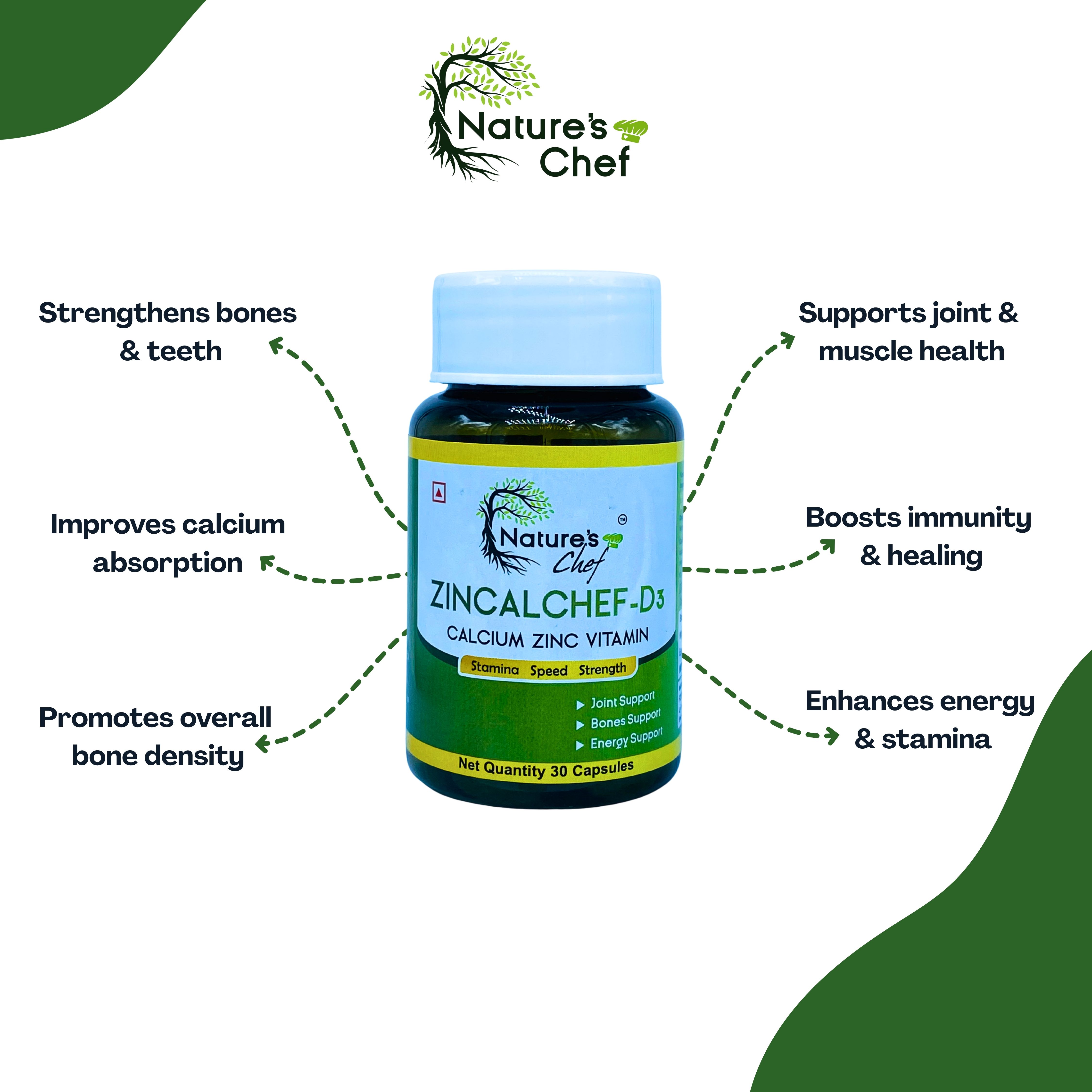 ZINCAL CHEF (30 Capsules)
