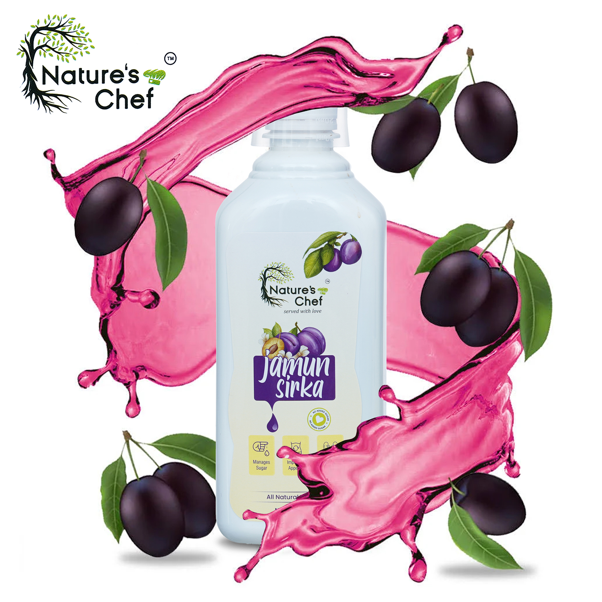Jamun Sirka Juice (500ml)