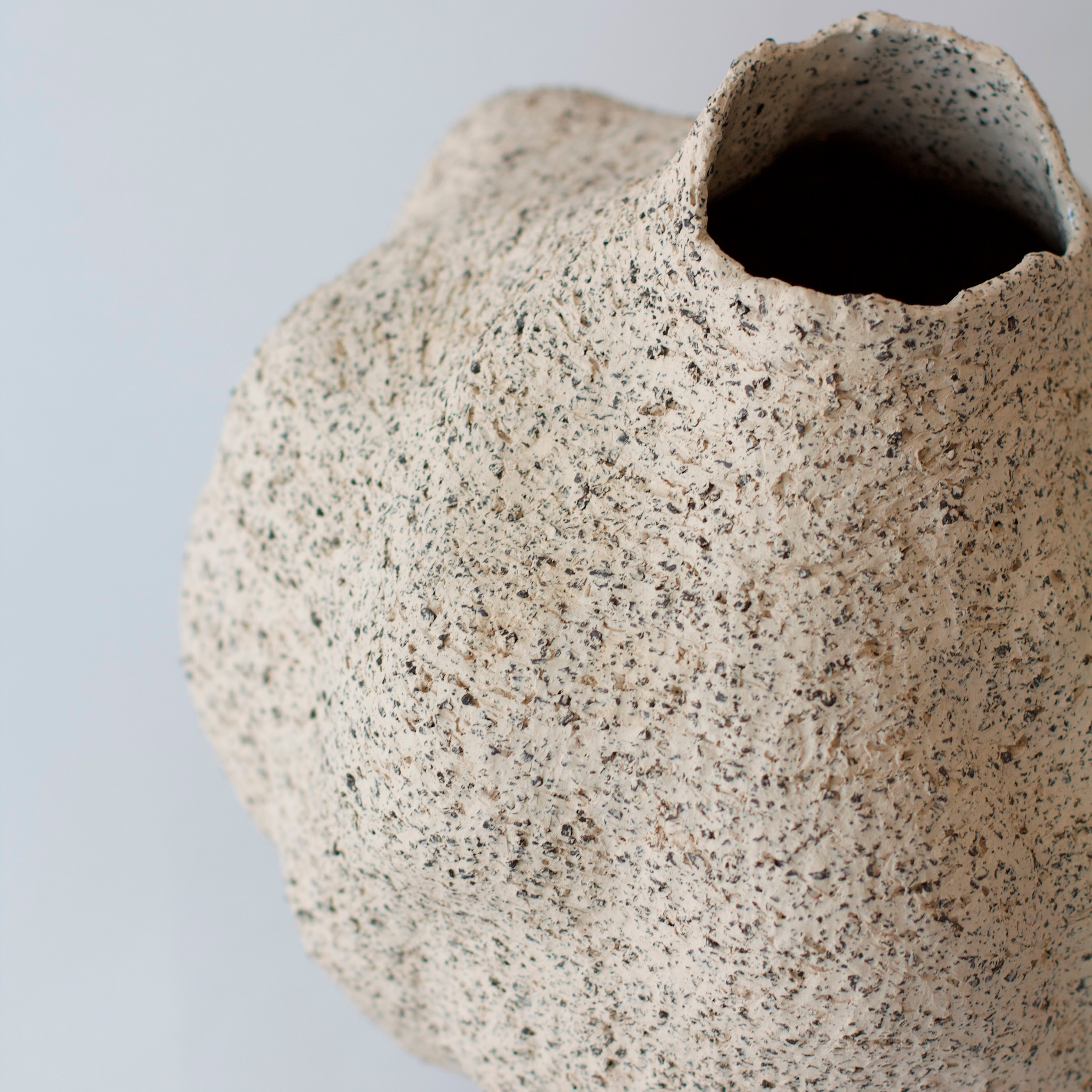 Textured Ceramic Vase