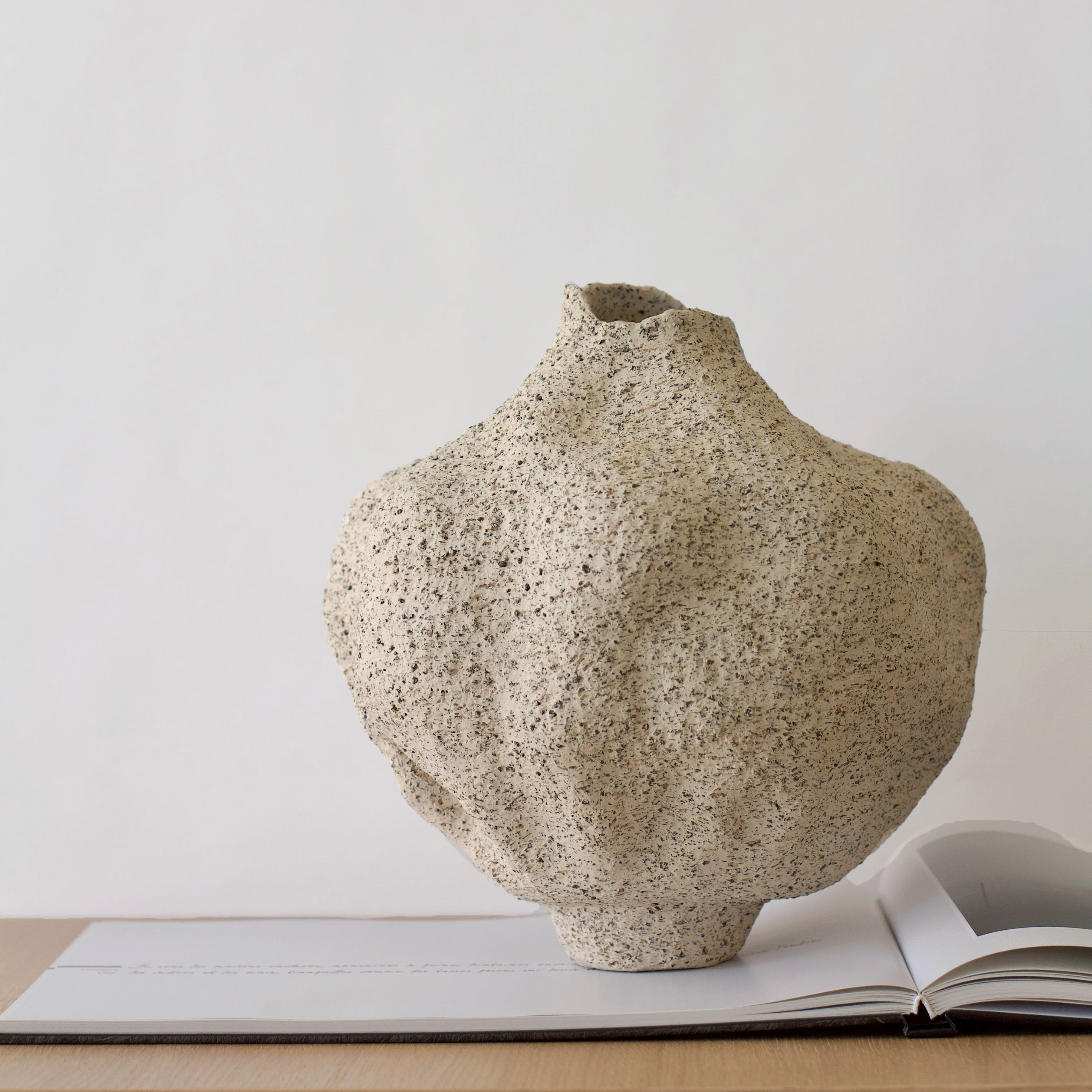 Textured Ceramic Vase