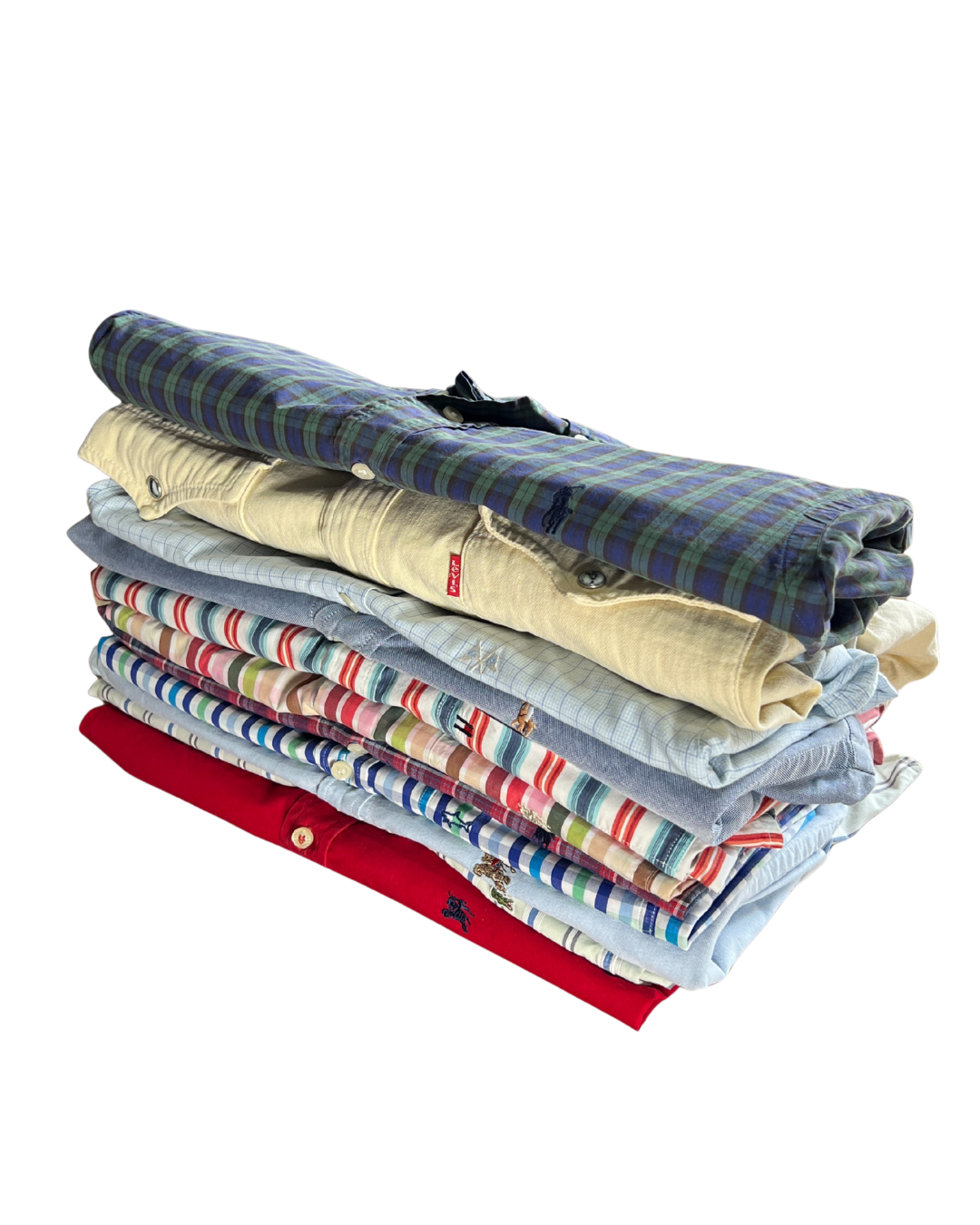 10 kg de camisas de marca