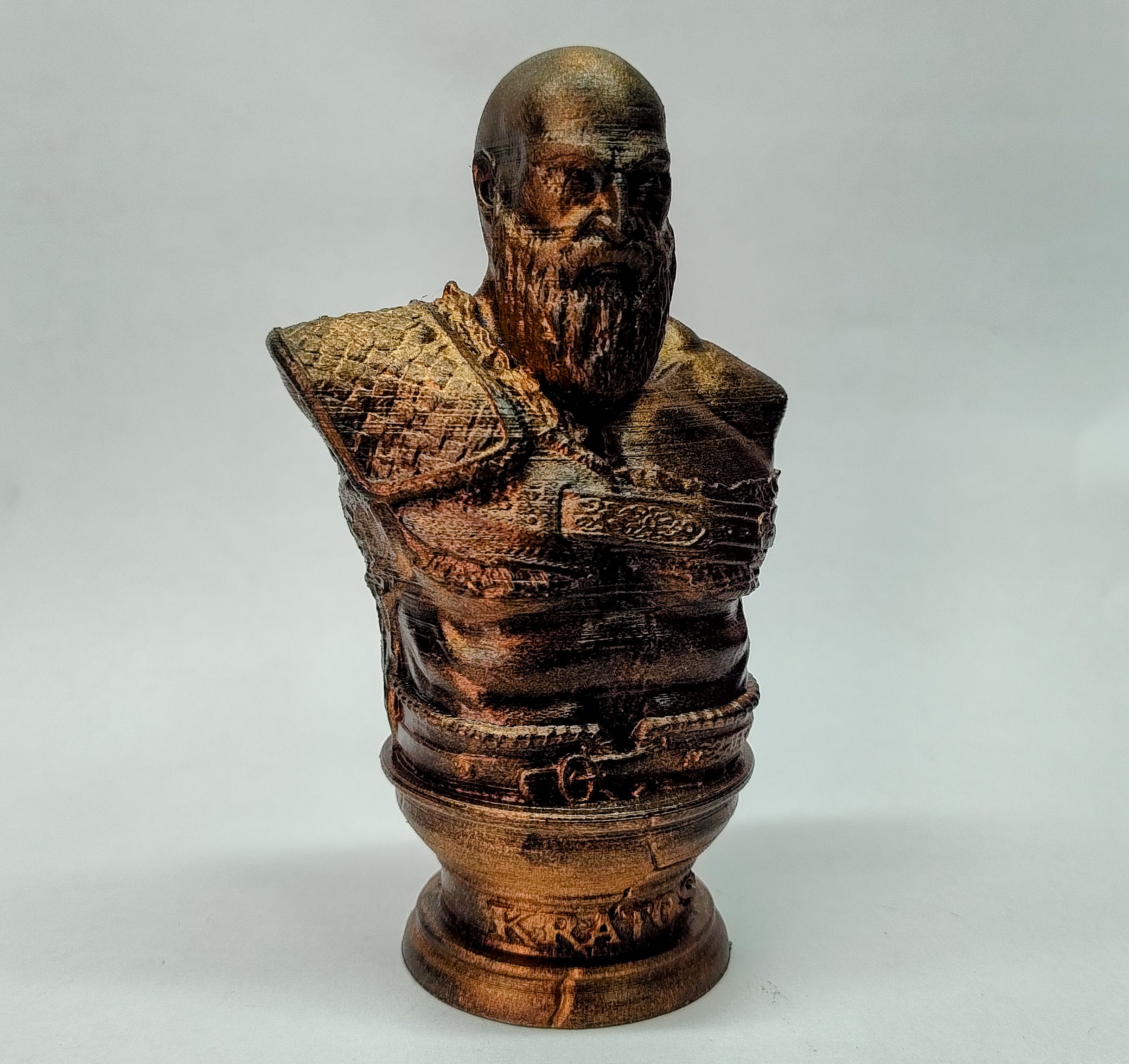 Estátua Bust Kratos - 120mm