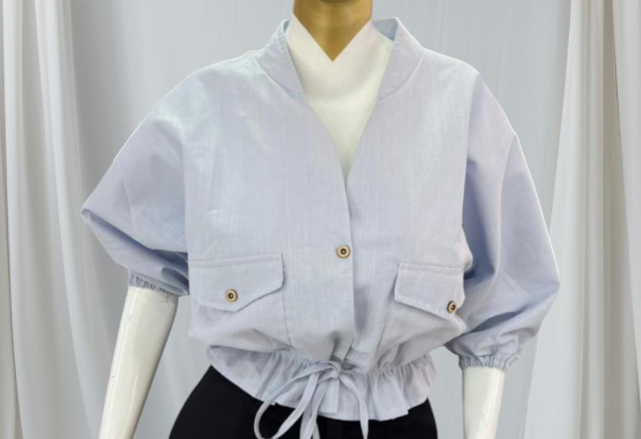 Blusa corta de mujer