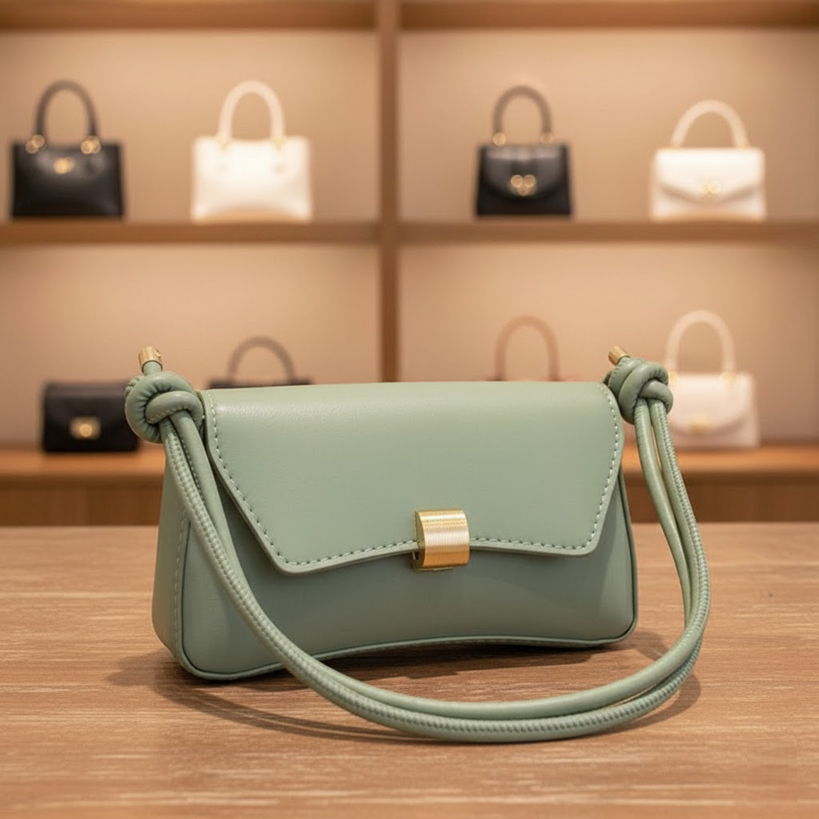 Bolso verde elegante