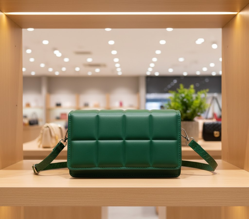 Bolso verde elegante