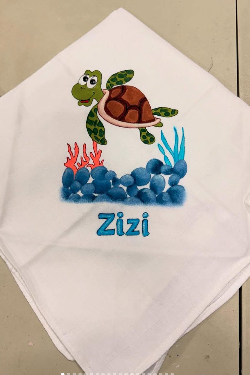 Fralda de bebé personalizada 