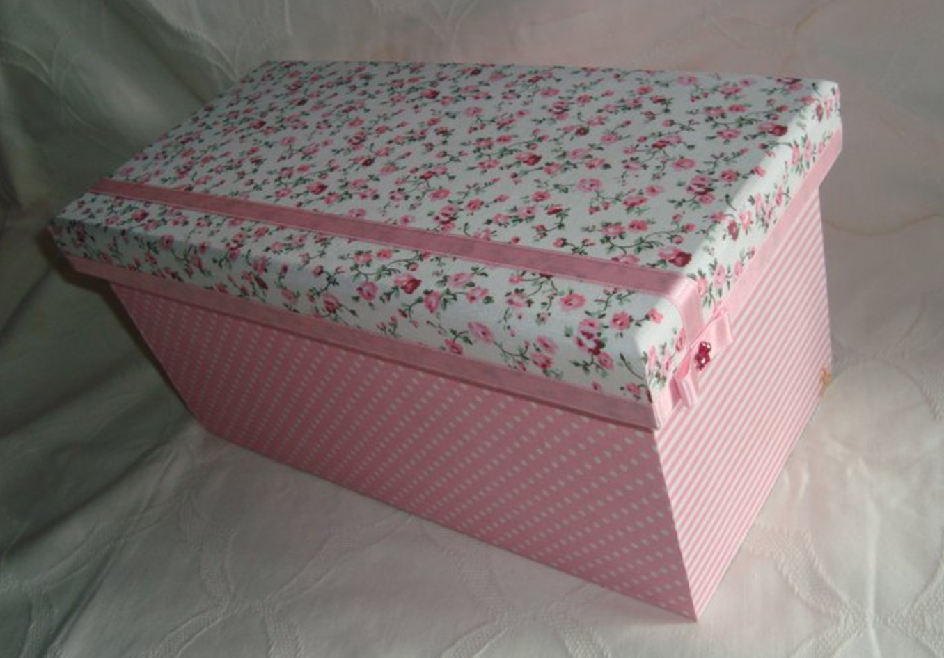 Conjunto decorativo: caixa + moldura