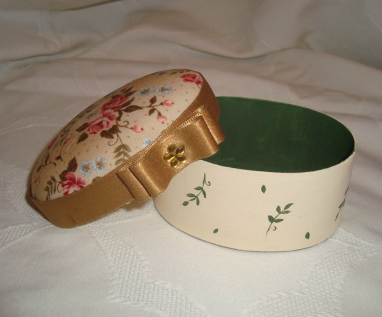 Conjunto de três mini caixas