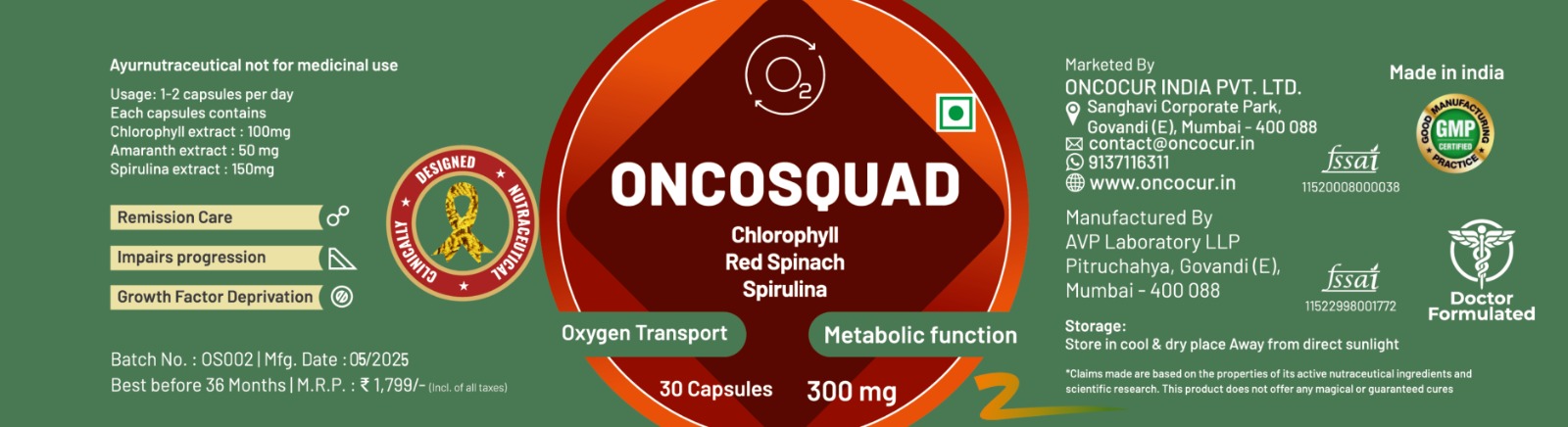 ONCOSQUAD Capsules