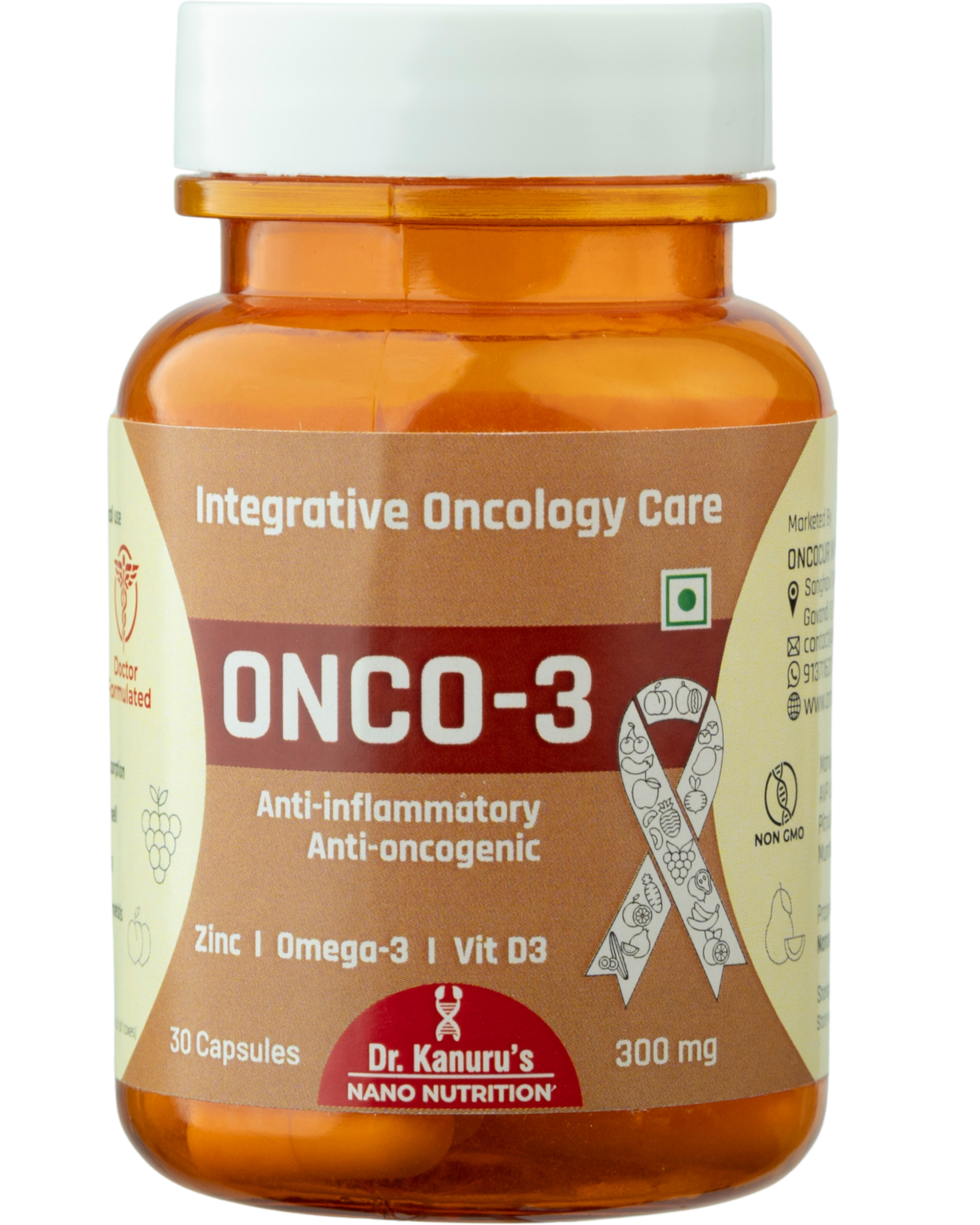 ONCO-3 Integrative Oncology Care Capsules