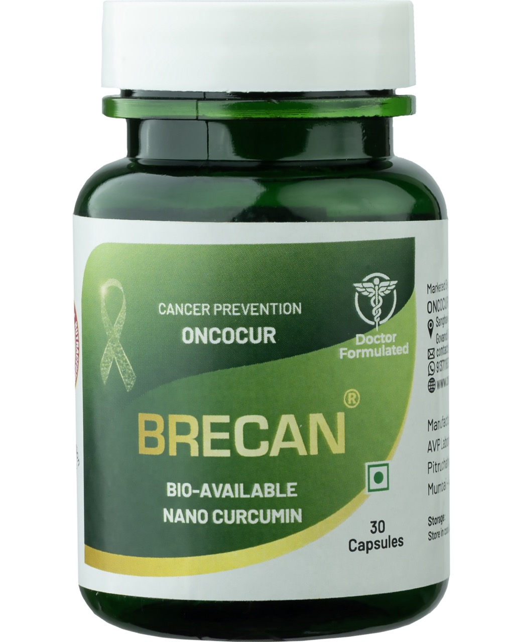 BRECAN Nano Curcumin Supplement