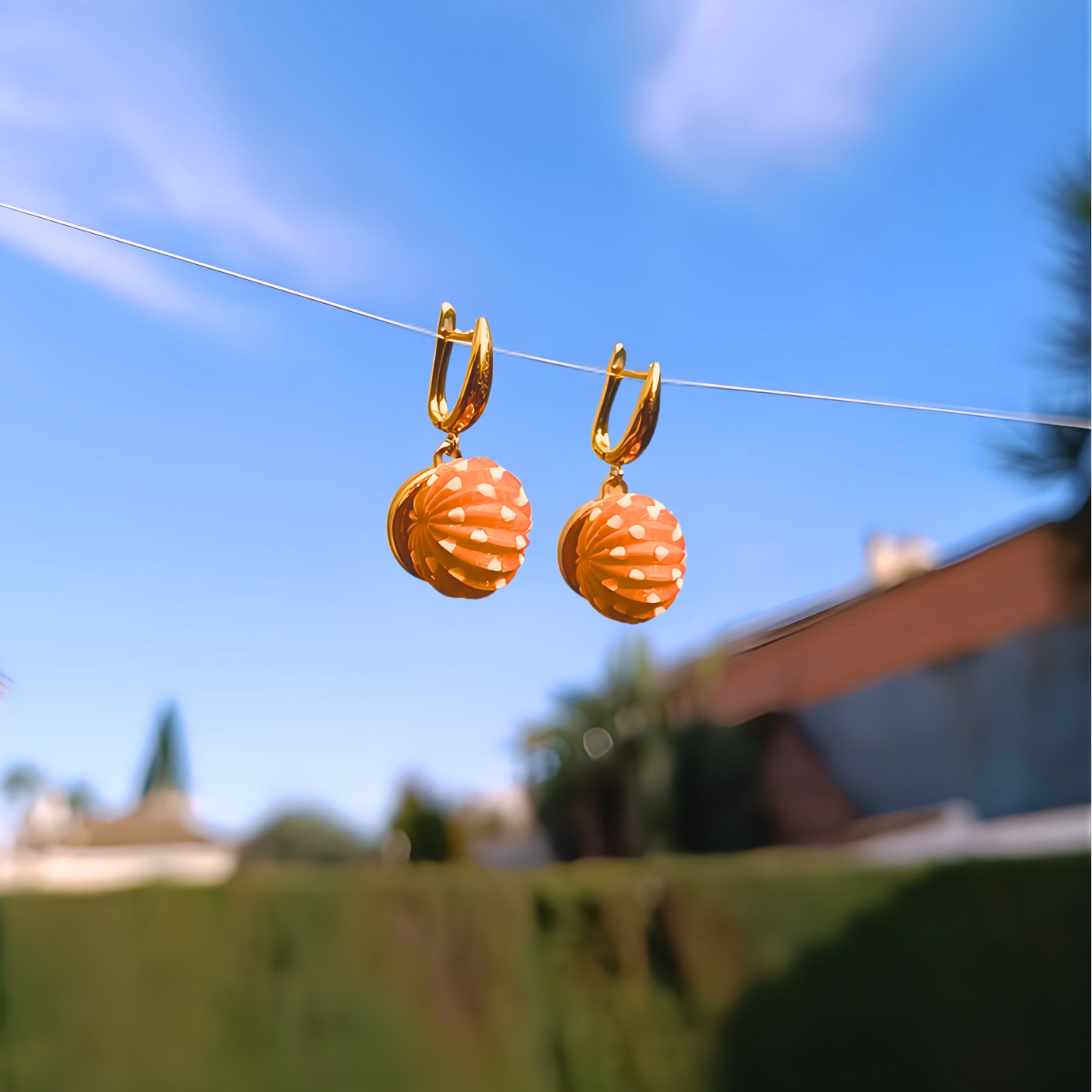 Pendientes Farolillo – Modelo Corto