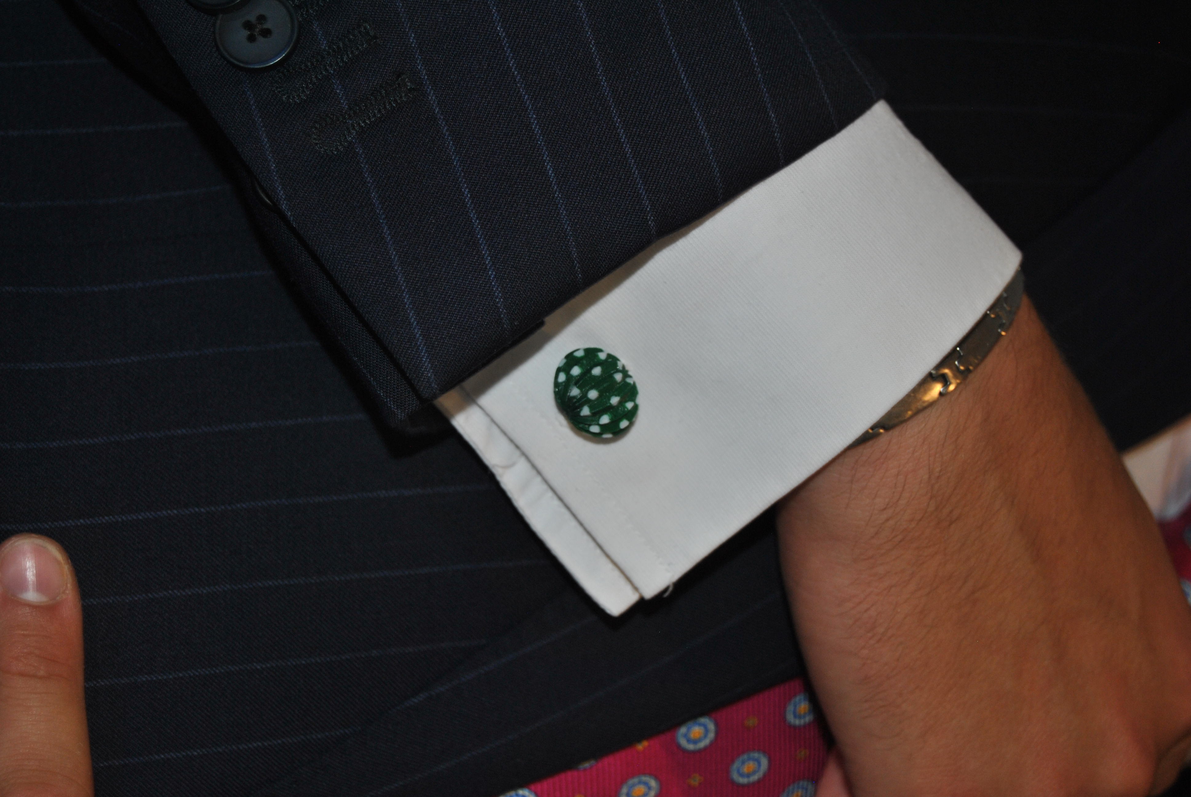 Gemelos de farolillo – Verdes con lunares blancos