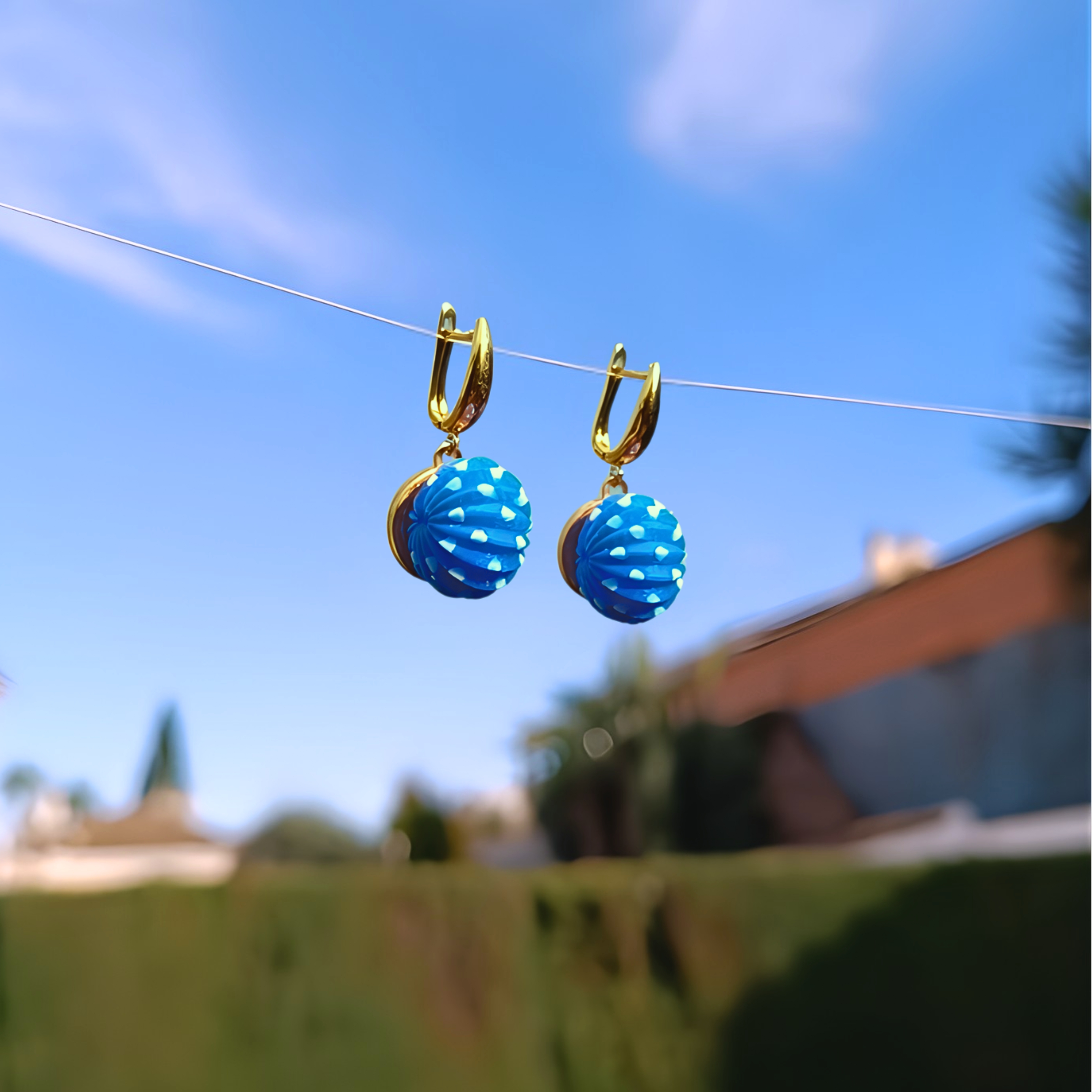 Pendientes Farolillo – Modelo Corto