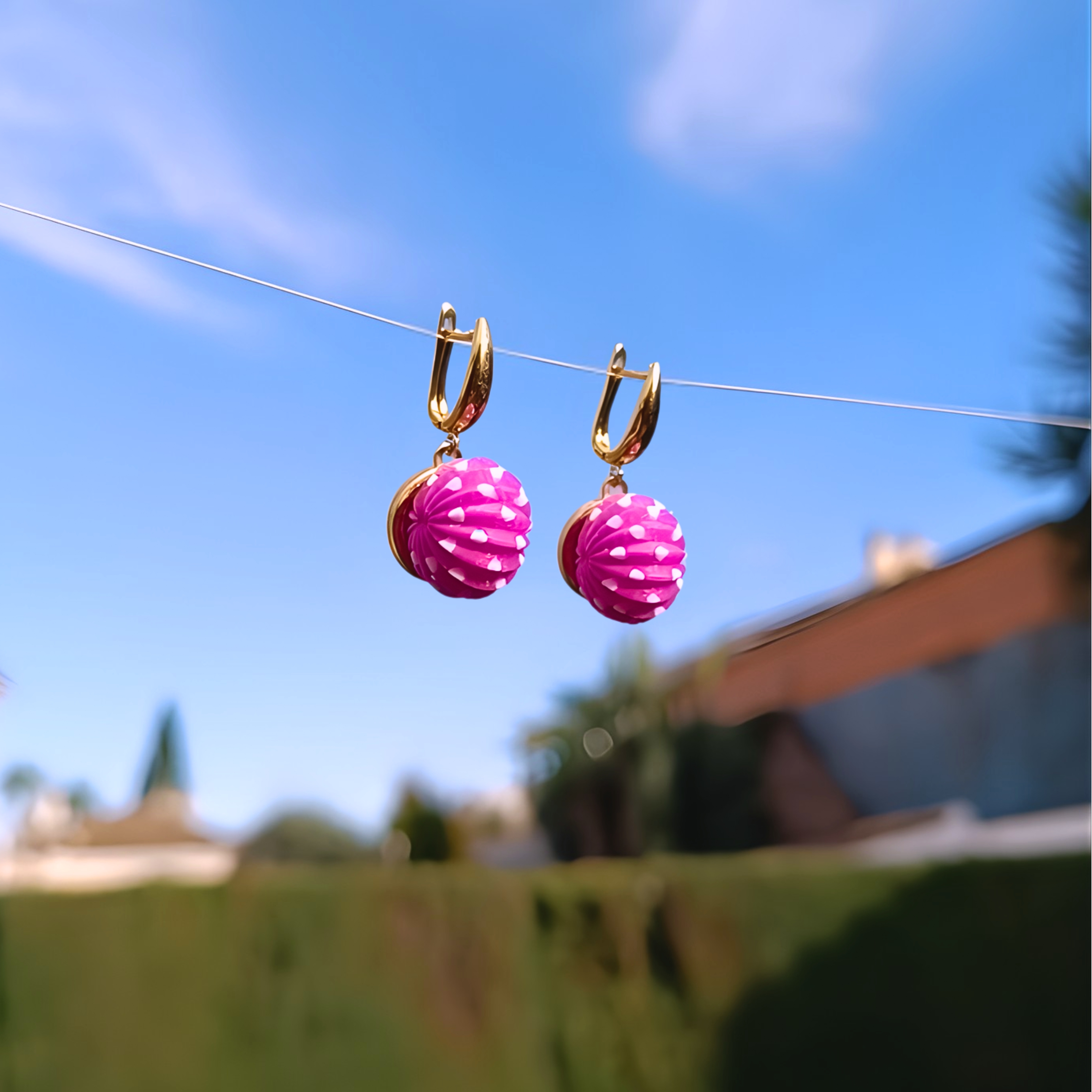 Pendientes Farolillo – Modelo Corto