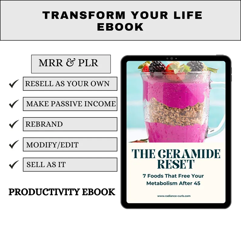 Self-Improvement PLR eBook | Editable Canva Template | Motivation, Confidence & Mindset Guide | Life Coaching and Wellness Digital Product