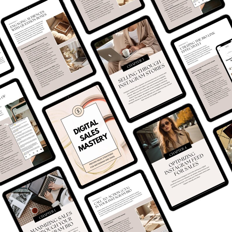 PLR Digital Marketing eBook | Canva Editable Template with Resell Rights | Online Business, Sales Funnel & Social Media Strategy Guide