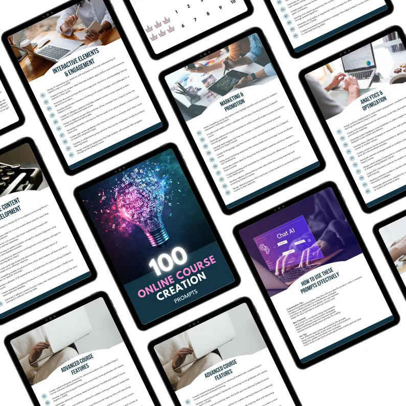 Course Creation PLR eBook | Editable Canva Template | ChatGPT Prompts, Online Learning & Digital Marketing Guide | Resell Rights Product