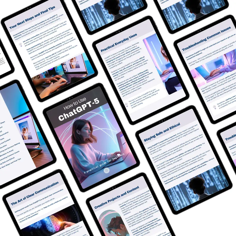 ChatGPT AI PLR eBook | Editable Canva Template | Beginner’s AI Guide & Tutorial | Digital Download with Resell Rights for Online Business
