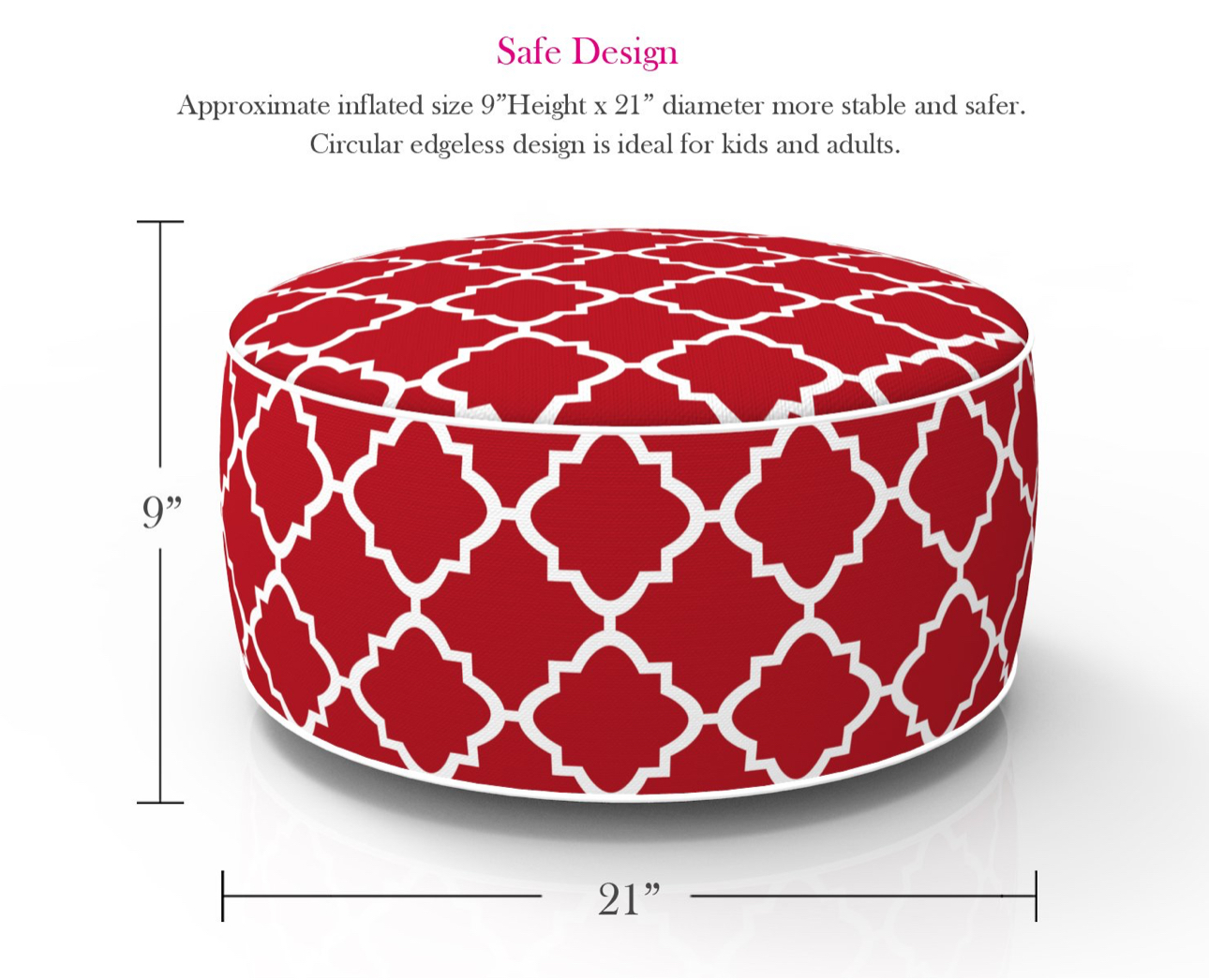 Inflatable Outdoor Ottoman