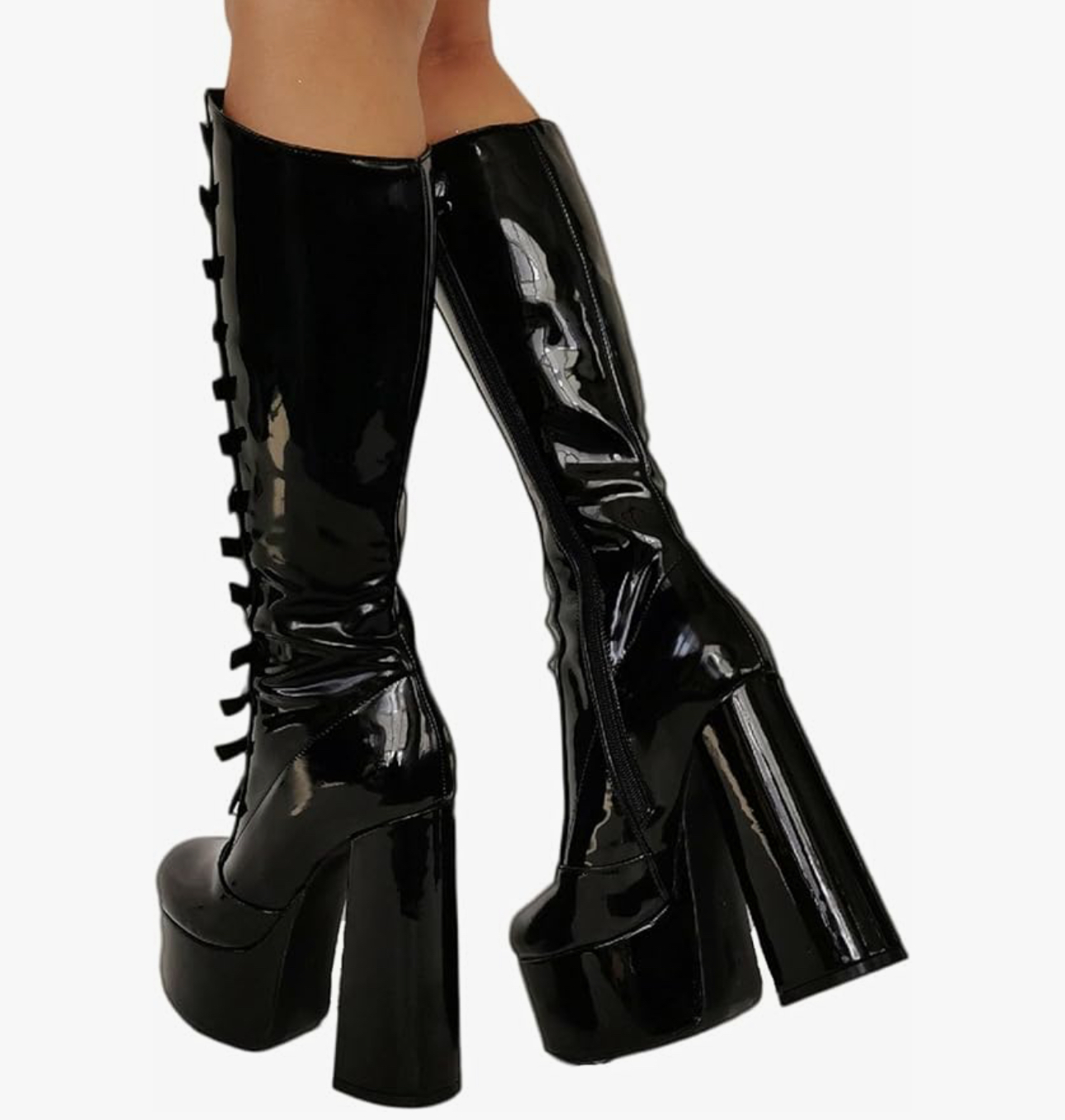 Platform High Heel Boots