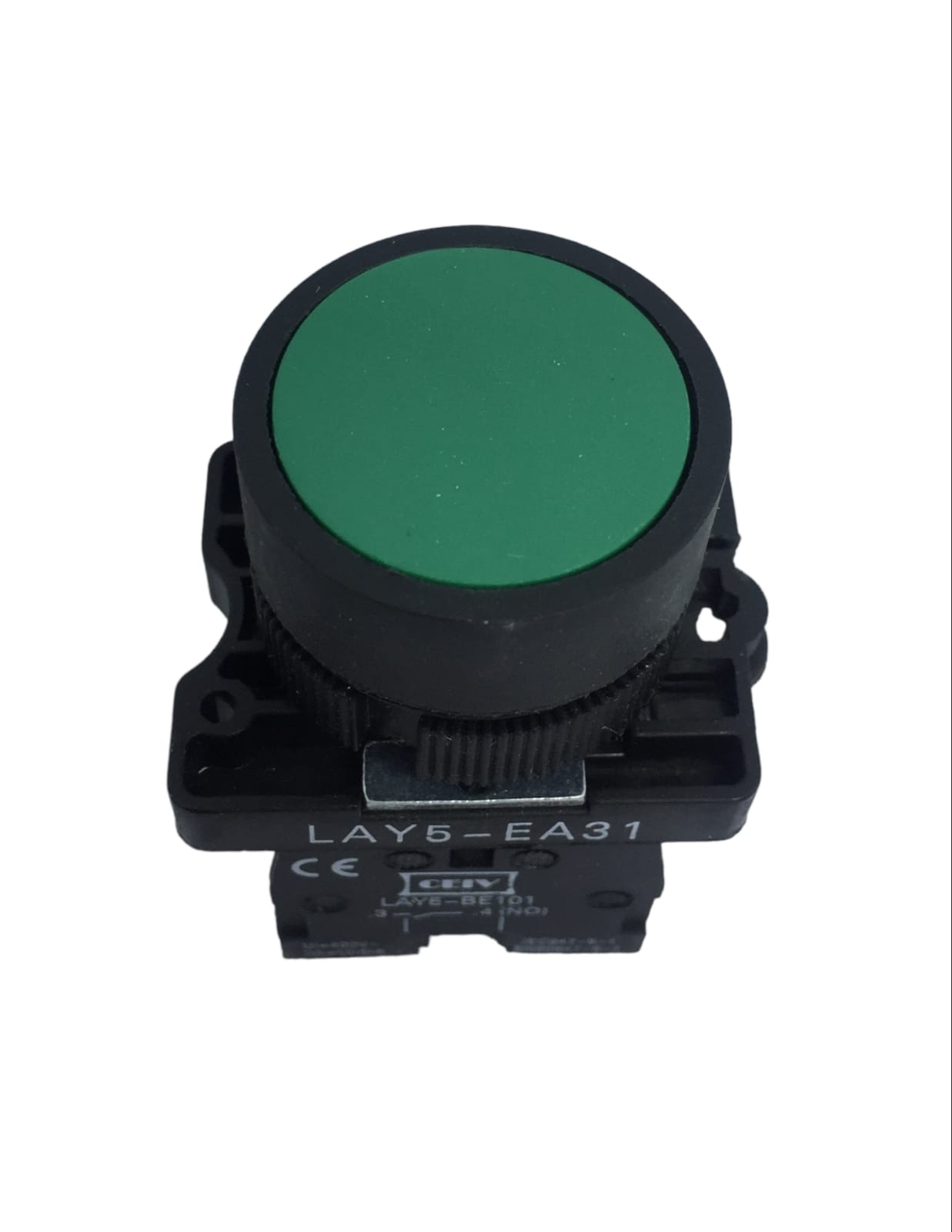 Boton Pulsador Momentáneo 22mm Verde