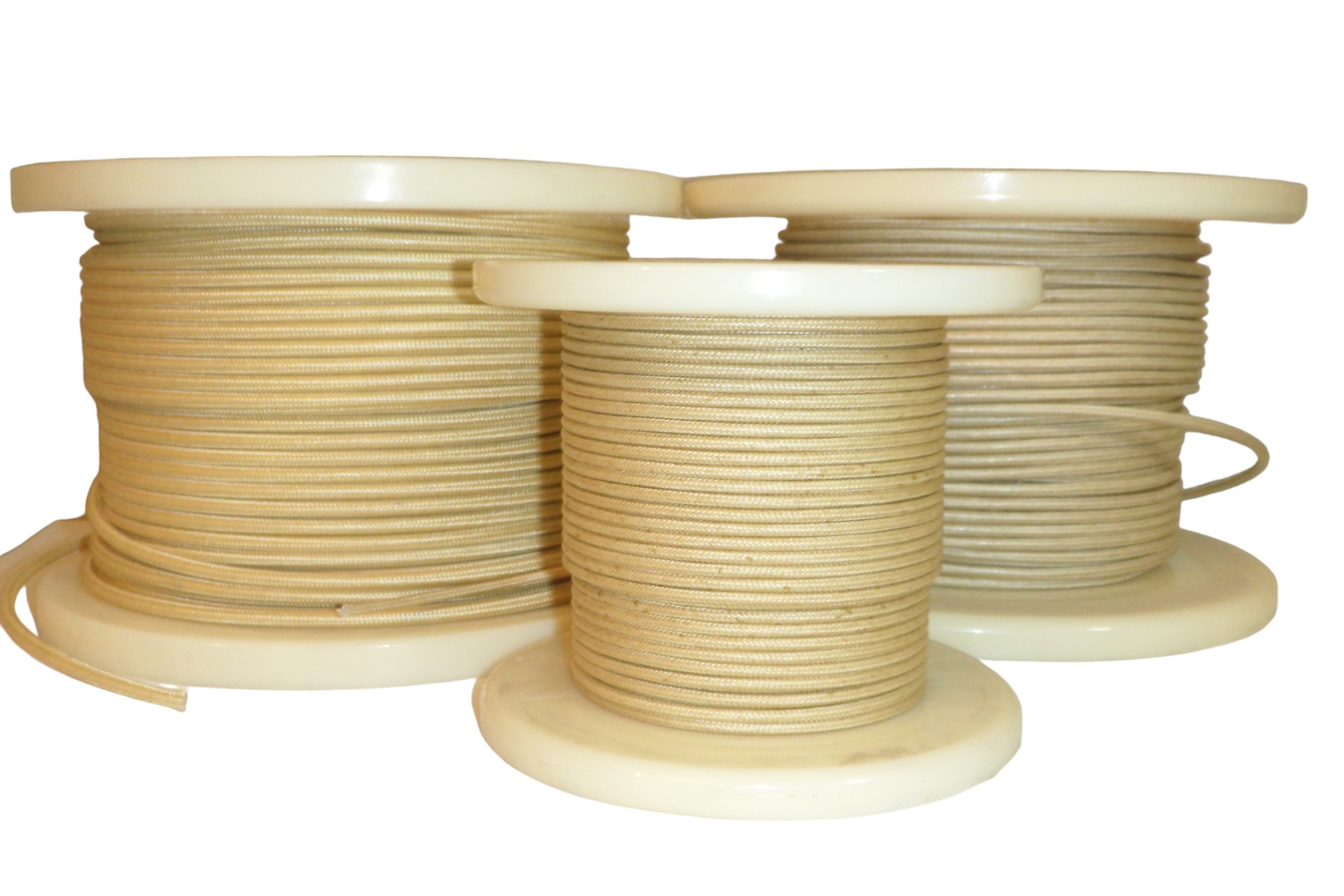 5 Metros Cable Alta Temperatura Calibre 12 500°c grados  Y 4 Terminales Alta temperatura 